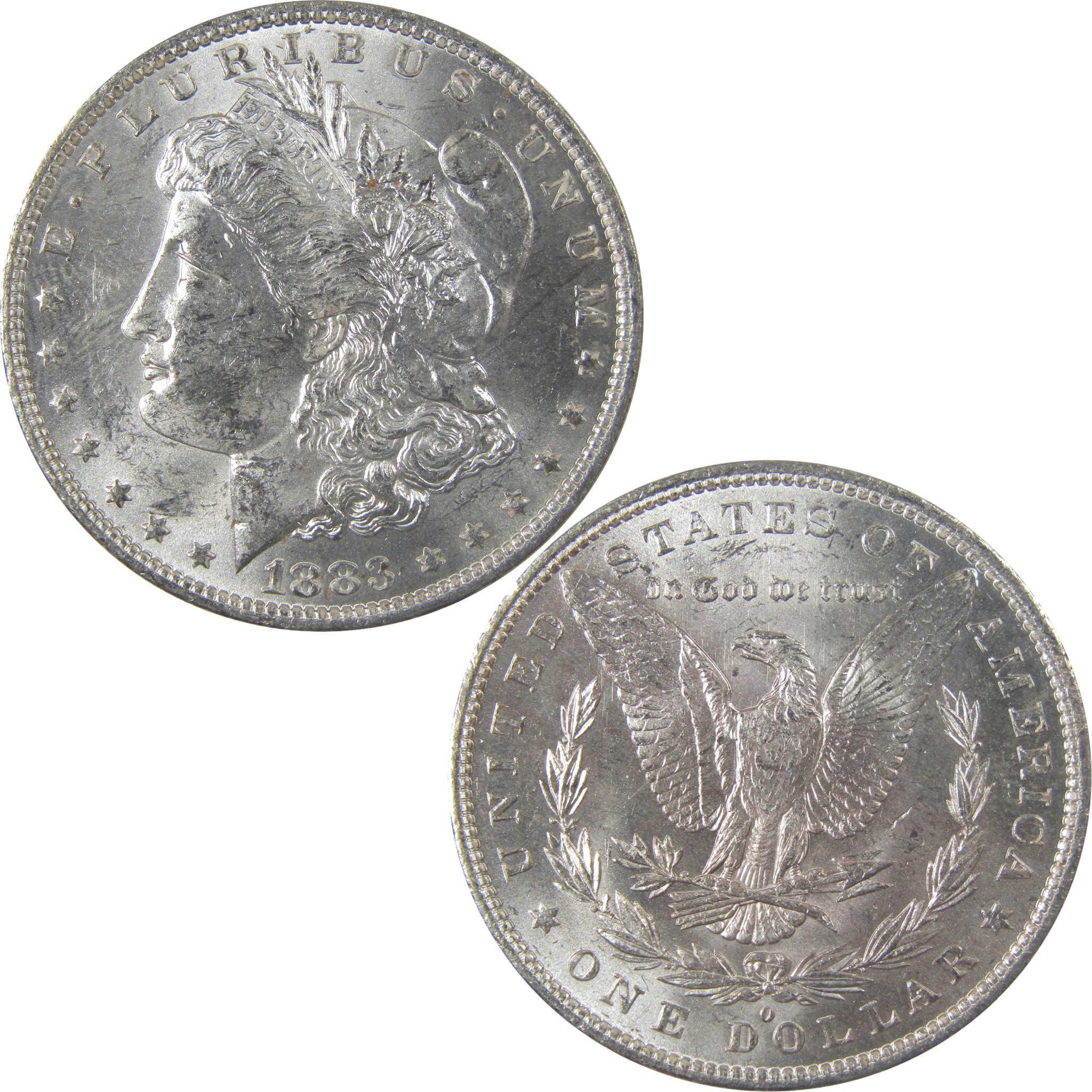 1883 O Morgan Silver Dollar Uncirculated Mint State Toned SKU:I24862