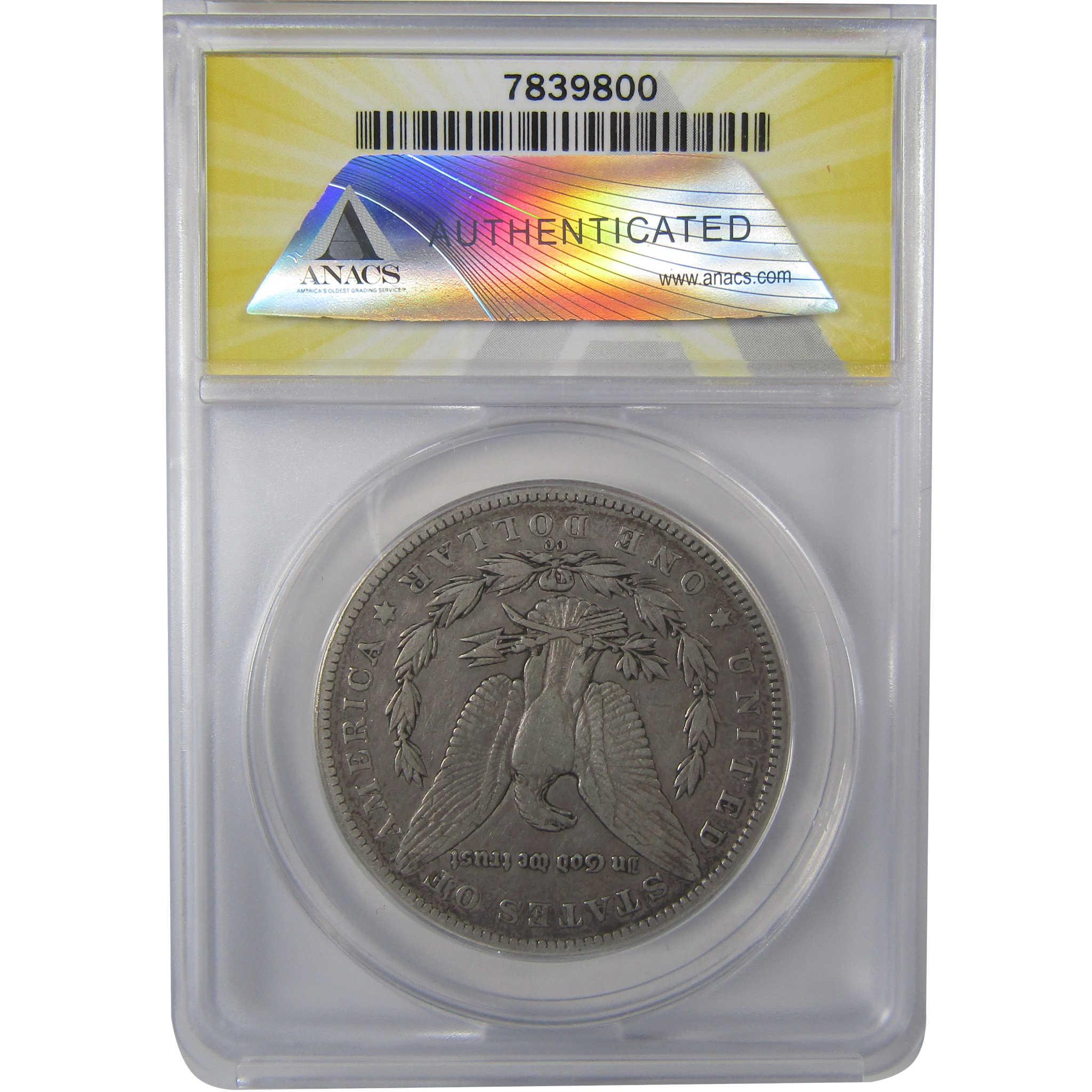 1889 CC Morgan Silver Dollar VF 30 ANACS $1 Coin SKU:I25036 - Morgan coin - Morgan silver dollar - Morgan silver dollar for sale - Profile Coins & Collectibles