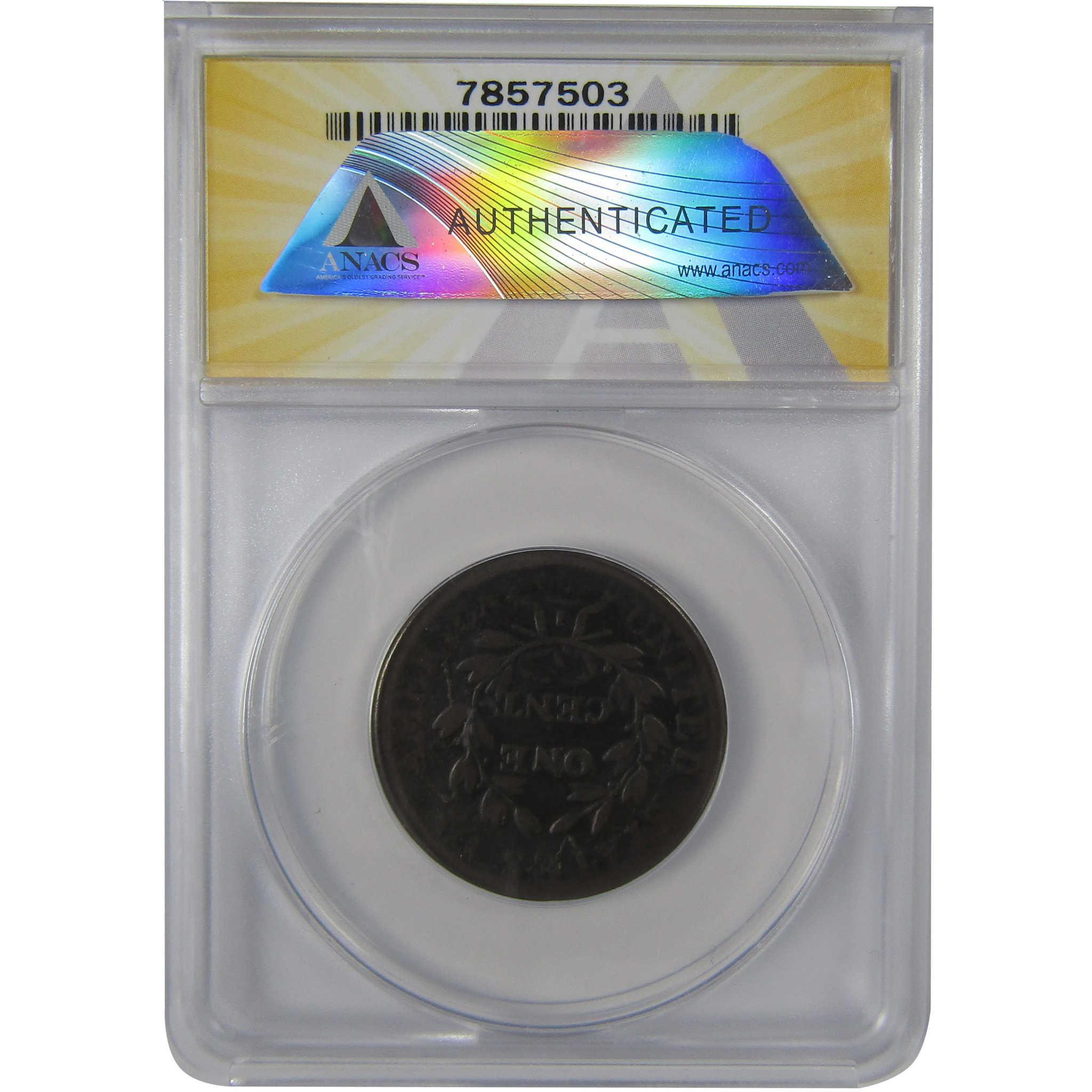 1807/6 Large 7 S-273 Draped Bust Large Cent G 4 ANACS SKU:I23655