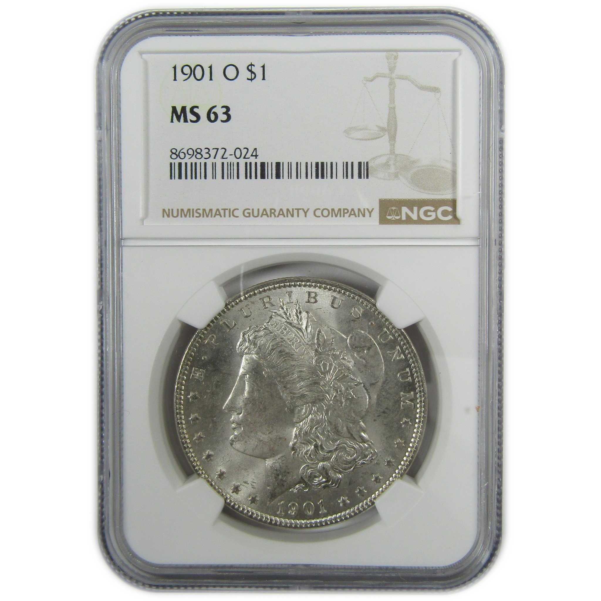 1901 O Morgan Silver Dollar MS 63 NGC Uncirculated $1 Coin SKU:I27889 - Morgan coin - Morgan silver dollar - Morgan silver dollar for sale - Profile Coins & Collectibles