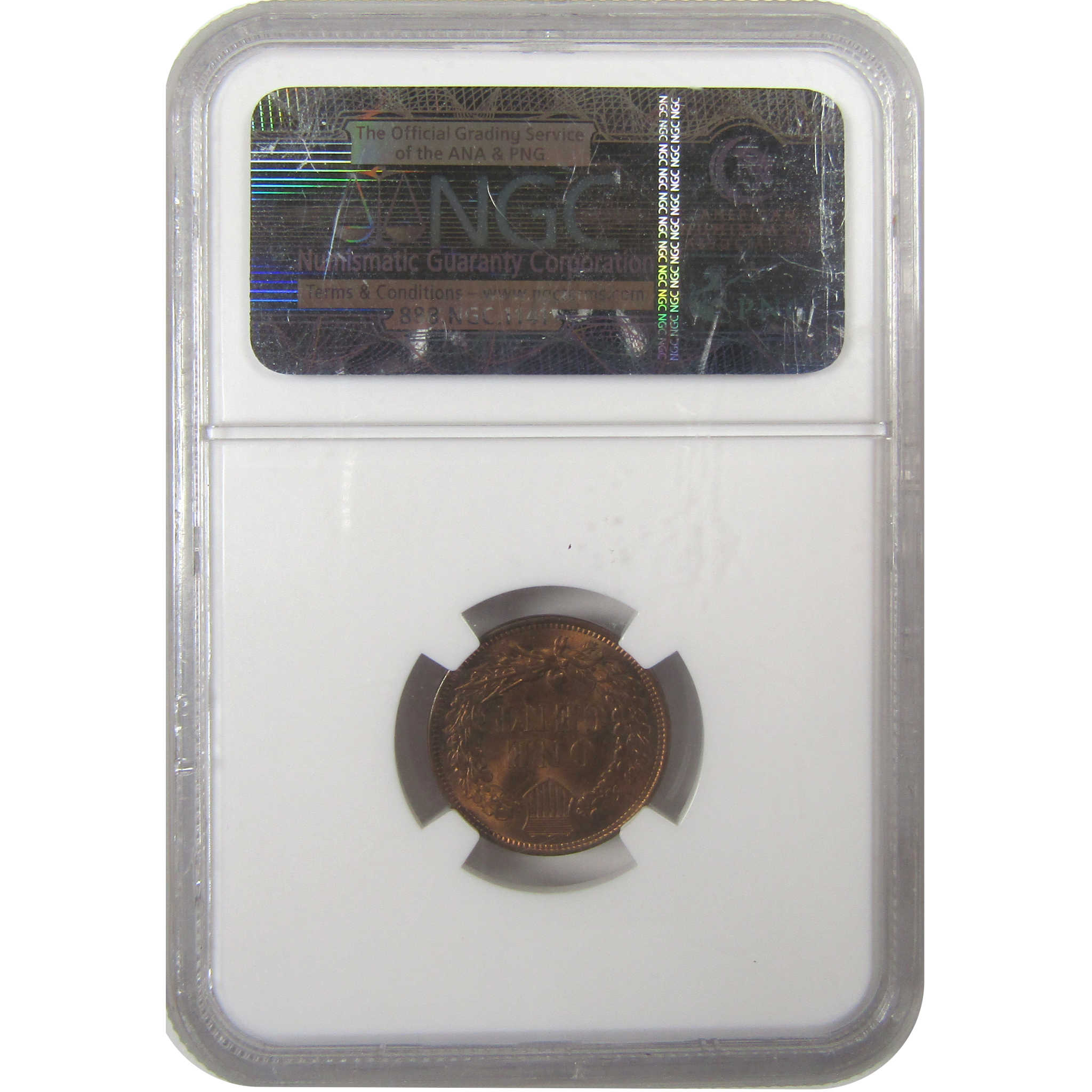 1906 Indian Head Cent MS 64 RB NGC Penny Uncirculated SKU:I23393