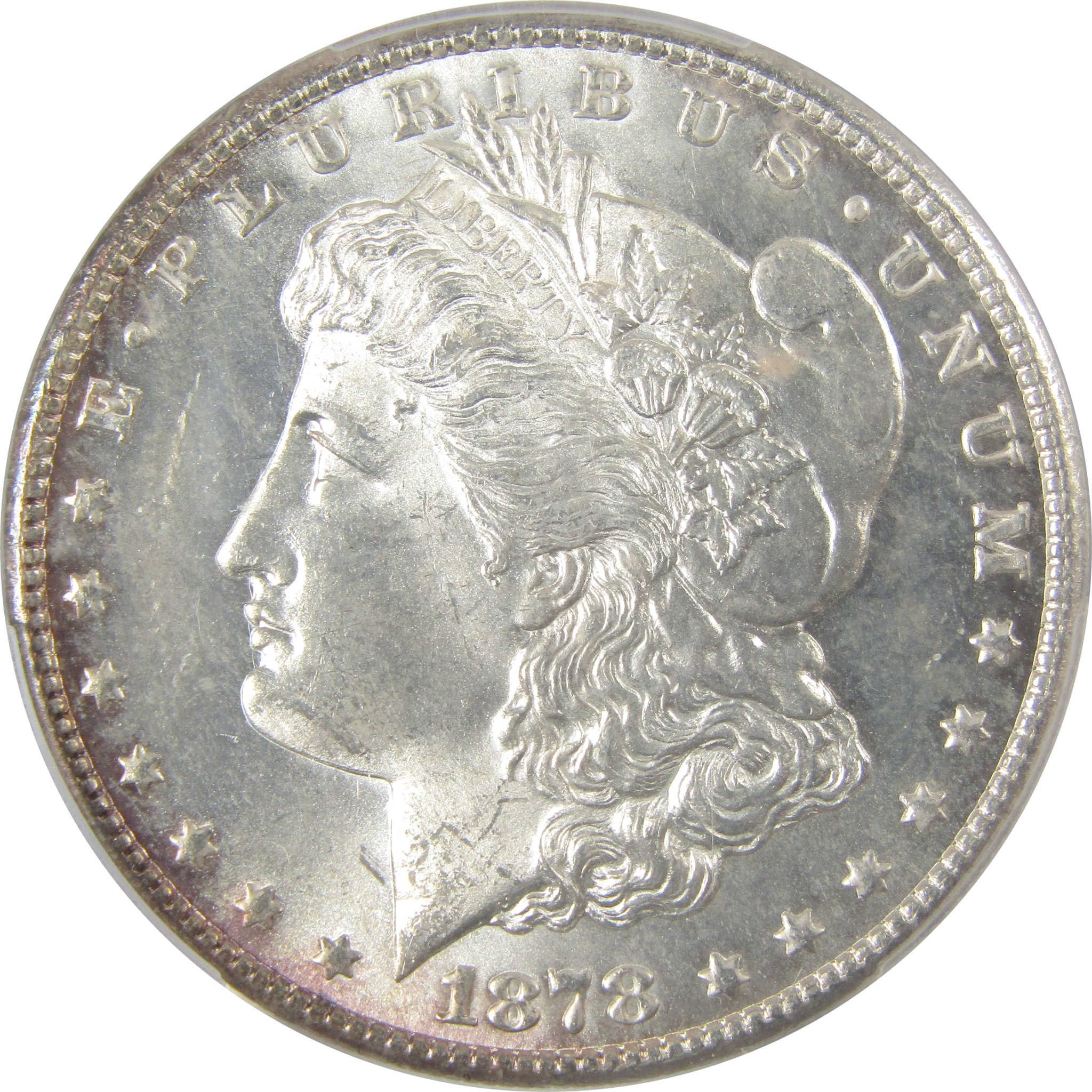 1878 S Morgan Silver Dollar MS 64 PCGS Uncirculated $1 Coin SKU:I24097