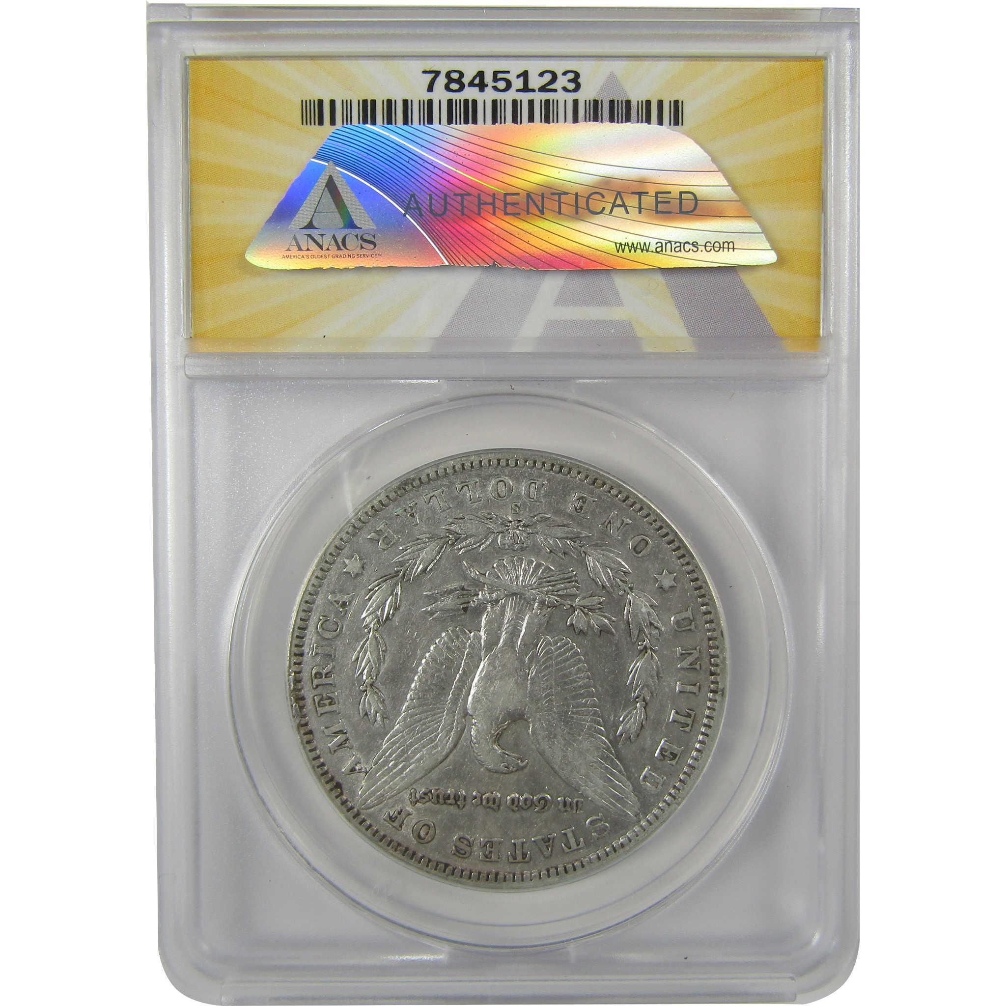 1904 S Morgan Dollar EF 40 Details ANACS Silver $1 Coin SKU:I21184 - Morgan coin - Morgan silver dollar - Morgan silver dollar for sale - Profile Coins & Collectibles