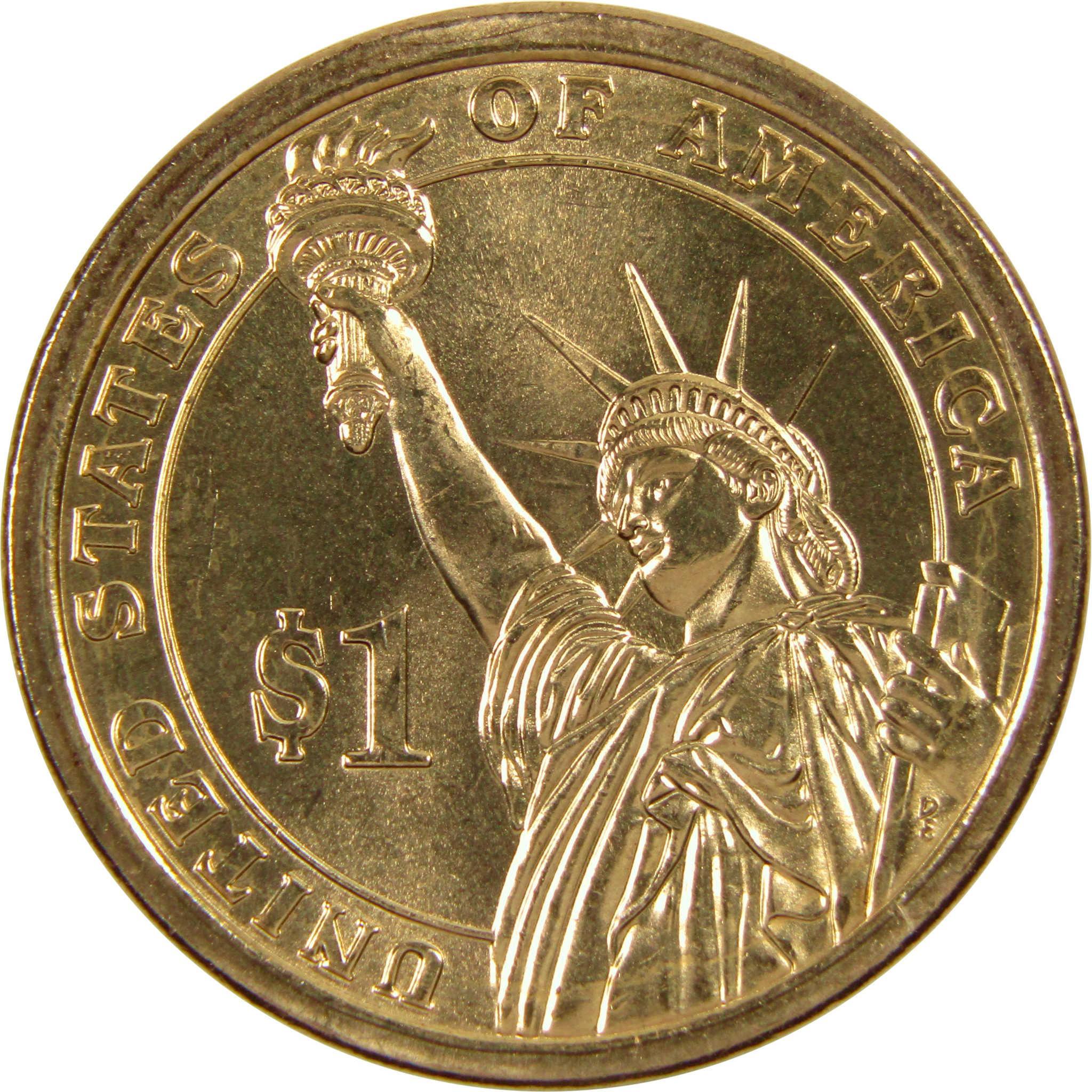 2013 D Theodore Roosevelt Presidential Dollar BU Uncirculated $1 Coin