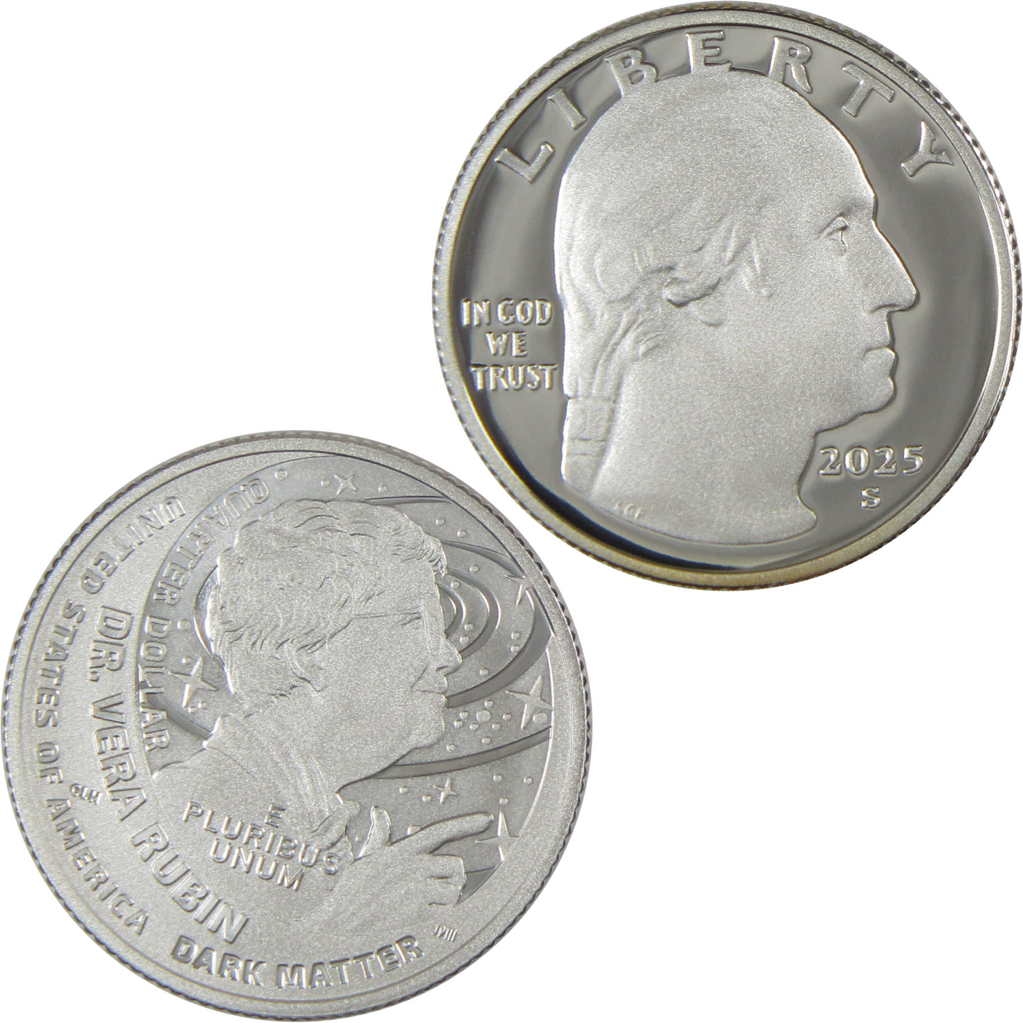2025 S Vera Rubin American Women Quarter .999 Silver Proof 25c Coin