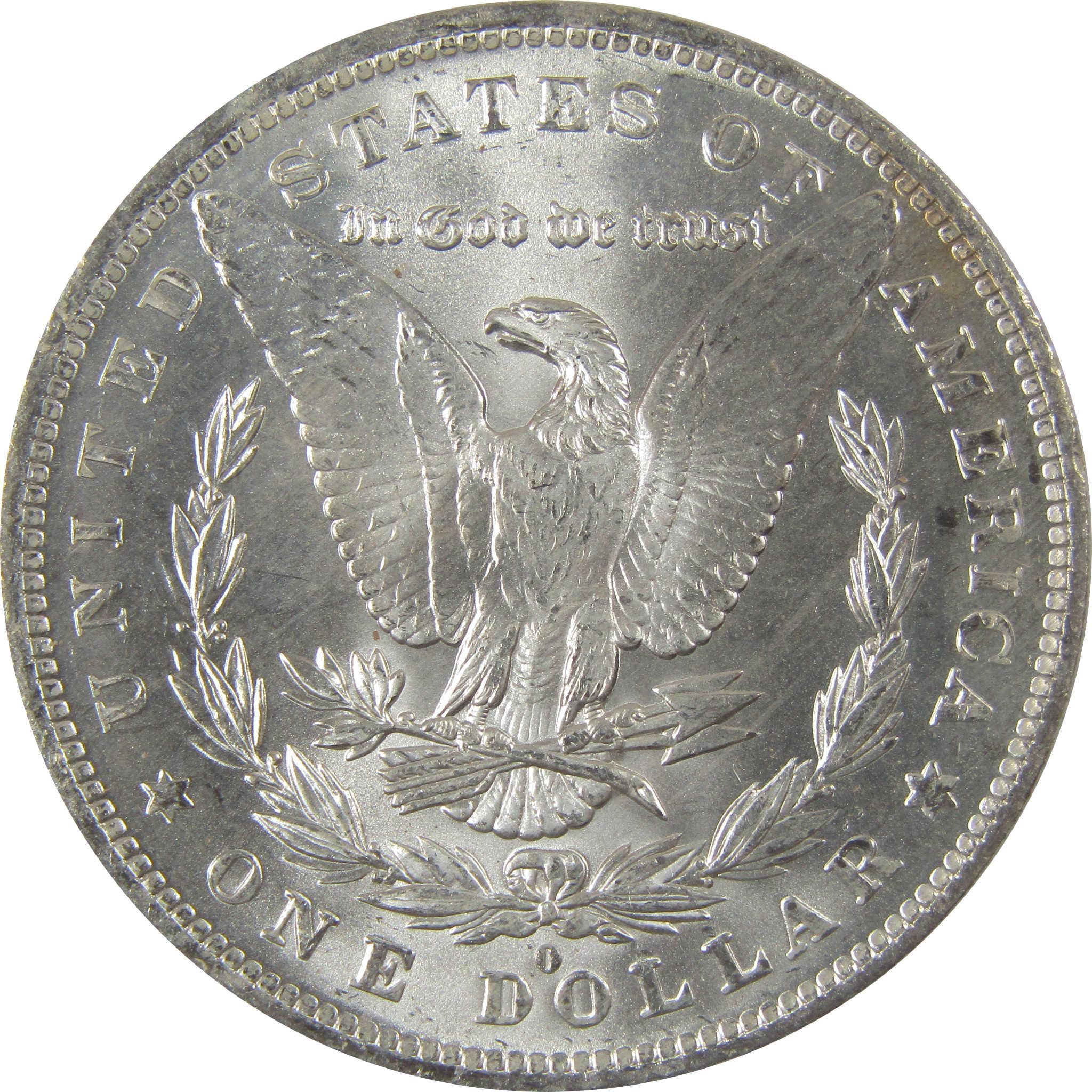 1884 O Morgan Silver Dollar BU Choice Uncirculated Toned SKU:I24180