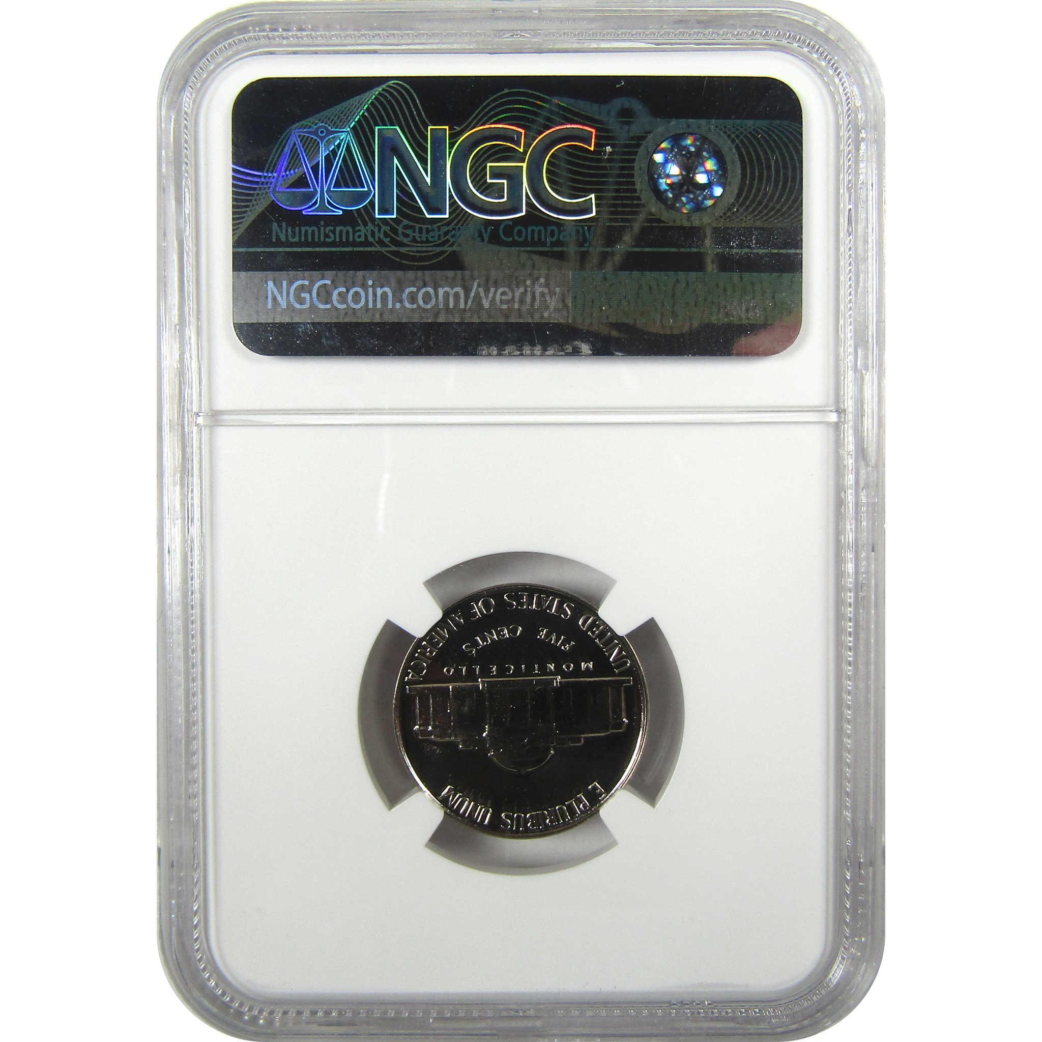 1958 Jefferson Nickel PF 68 NGC Proof 5c Coin Collectible SKU:I27112