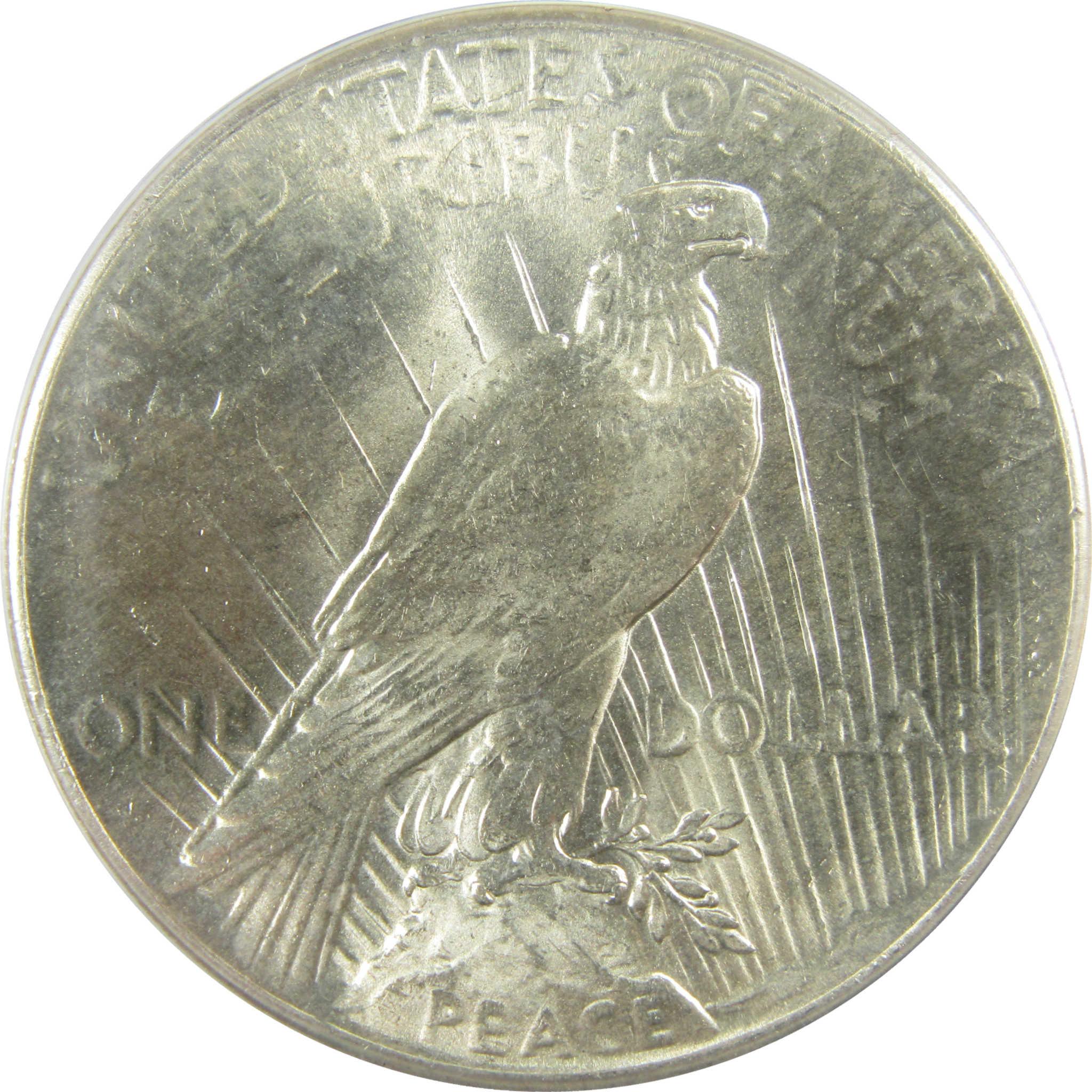 1925 Peace Silver Dollar MS 64 ANACS Uncirculated $1 CoinSKU:I28075
