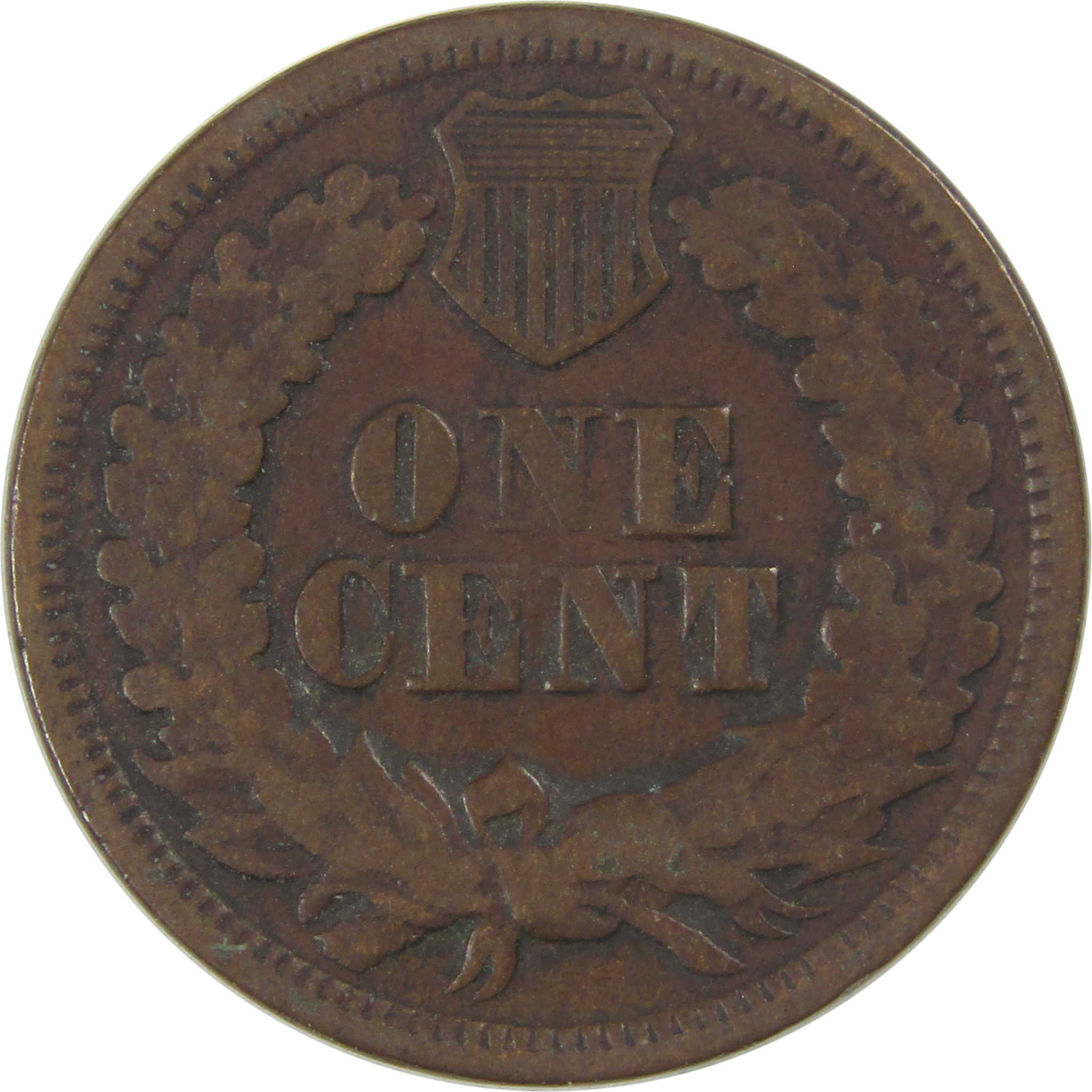 1864 L Indian Head Cent VG Very Good Bronze Penny 1c Coin SKU:I23259