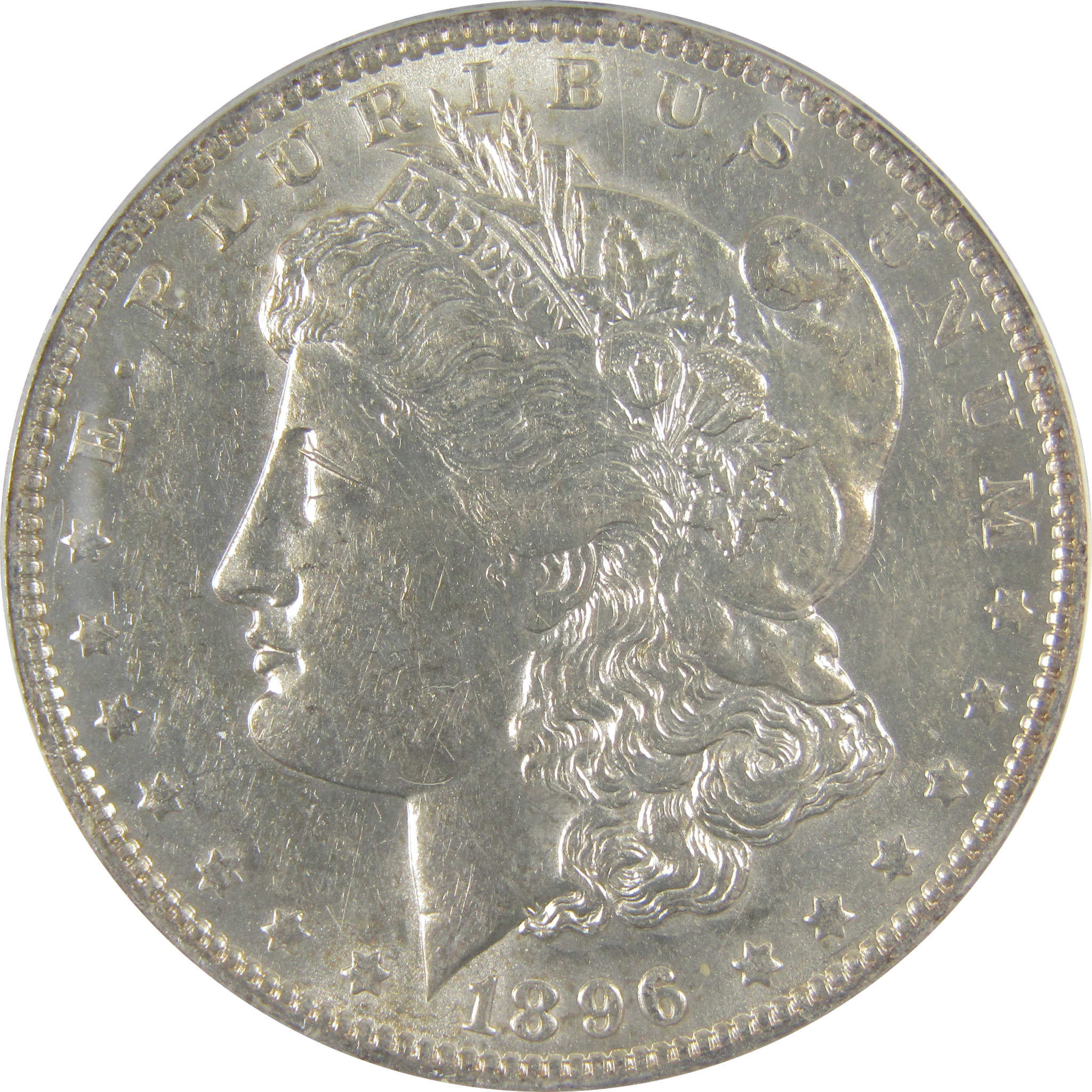 1896 O Morgan Dollar AU 50 Details ANACS Silver $1 Coin SKU:I19011 - Morgan coin - Morgan silver dollar - Morgan silver dollar for sale - Profile Coins & Collectibles