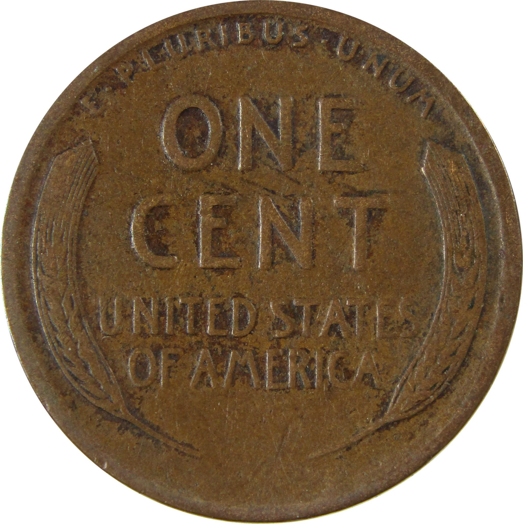1910 S Lincoln Wheat Cent F Fine Penny 1c Coin Collectible SKU:I26351