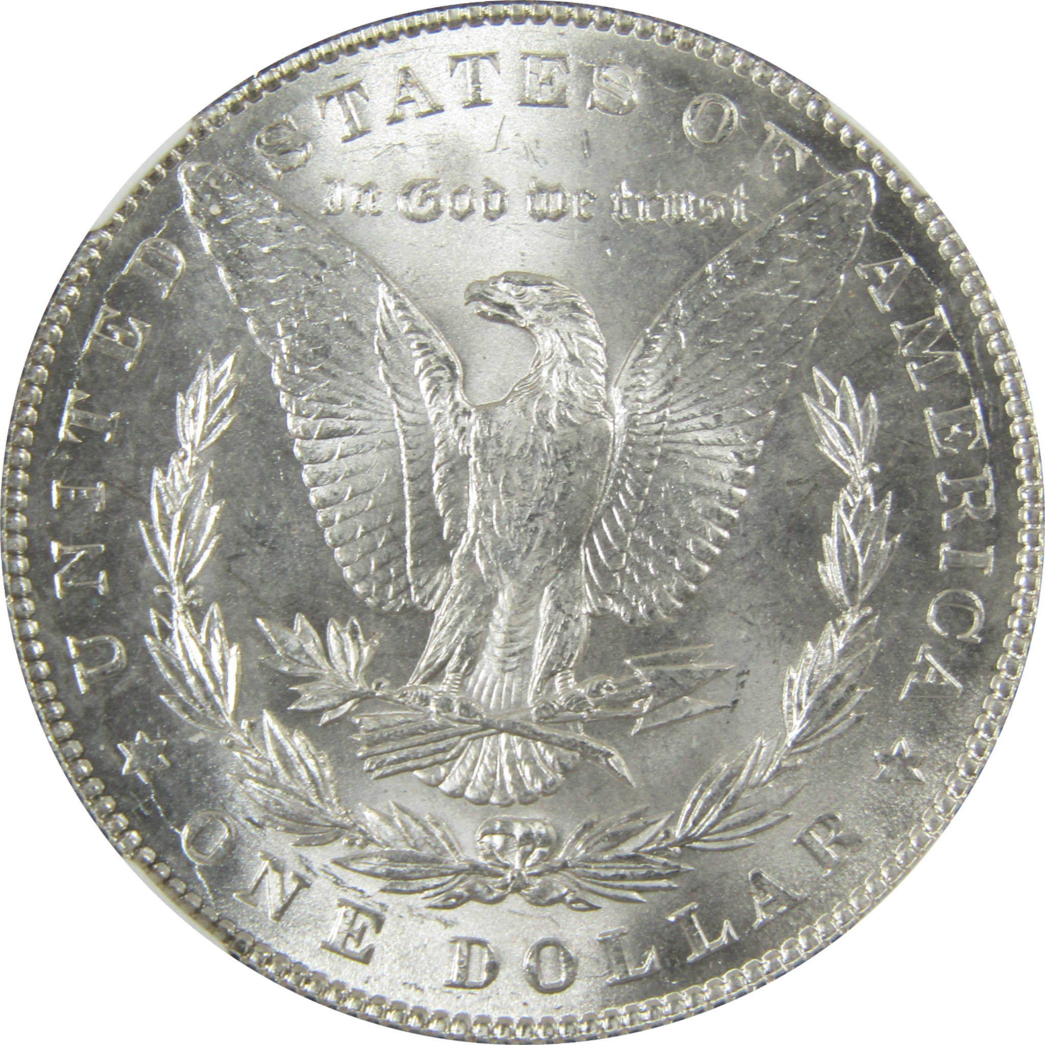 1898 Morgan Silver Dollar MS 64 NGC Uncirculated $1 Coin SKU:I27896