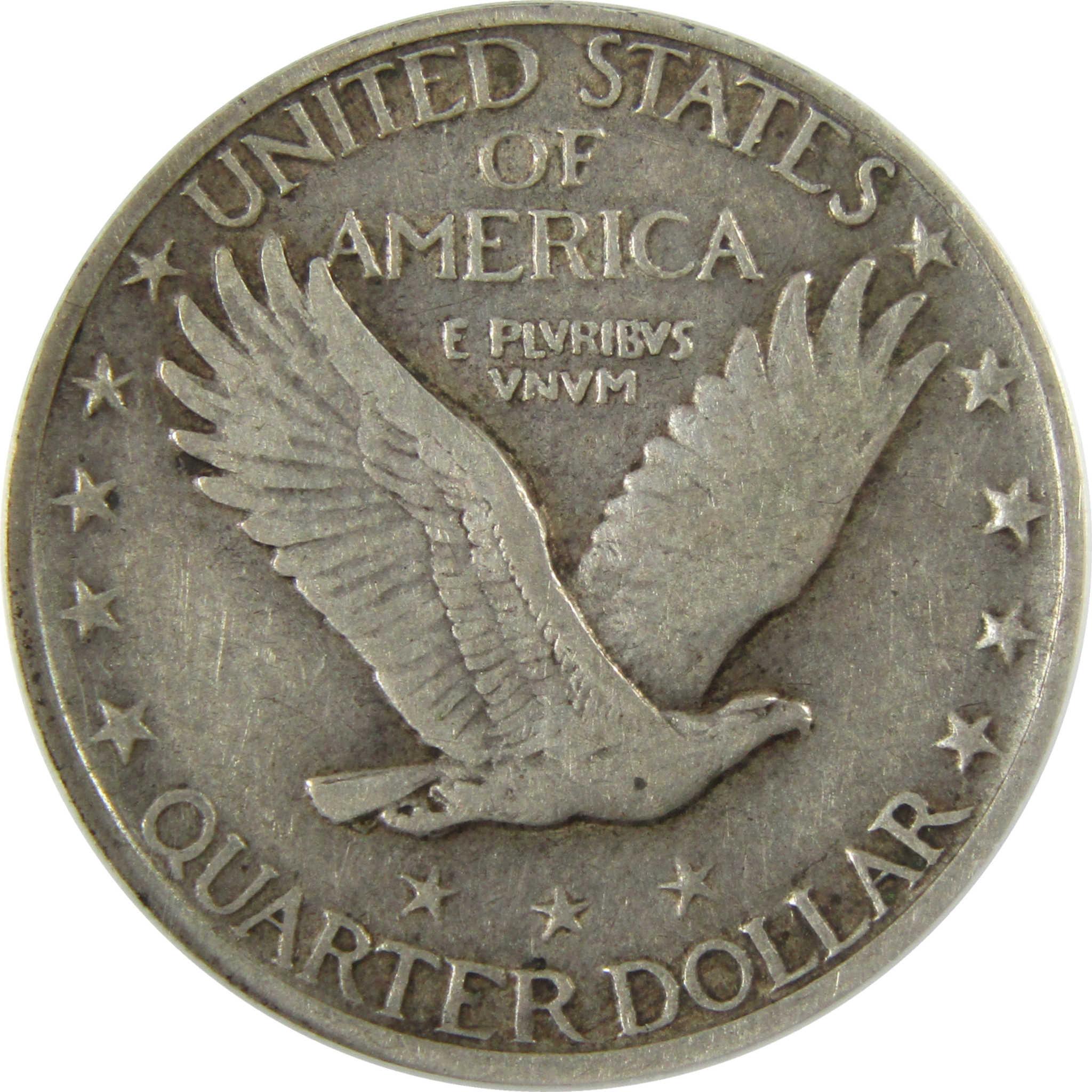 1919 S Standing Liberty Silver Quarter VF 30 ANACS 25c Coin SKU:I28015