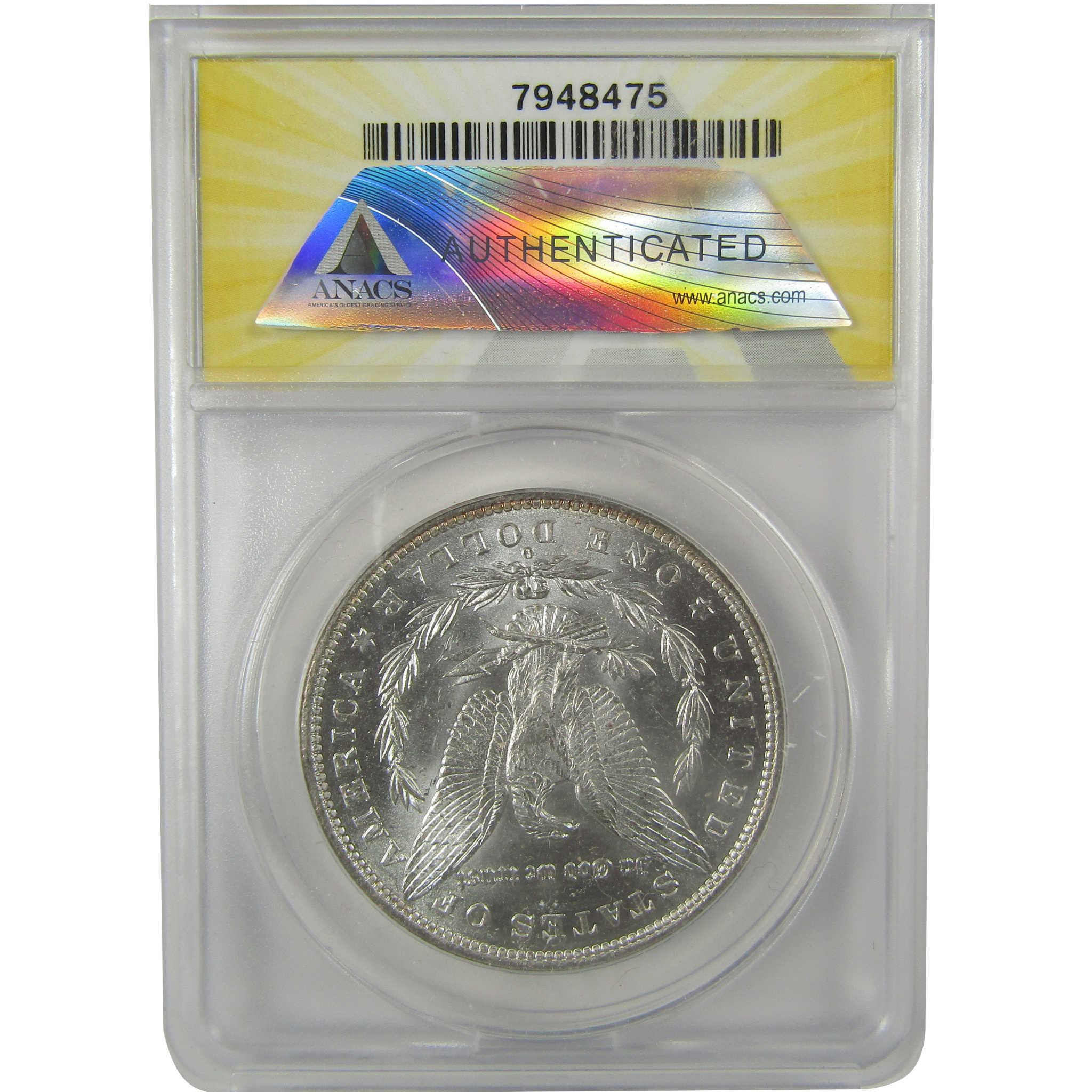 1882 O/S VAM-4 Recessed Top 100 Morgan Dollar MS 63 ANACS SKU:I21939 - Morgan coin - Morgan silver dollar - Morgan silver dollar for sale - Profile Coins & Collectibles