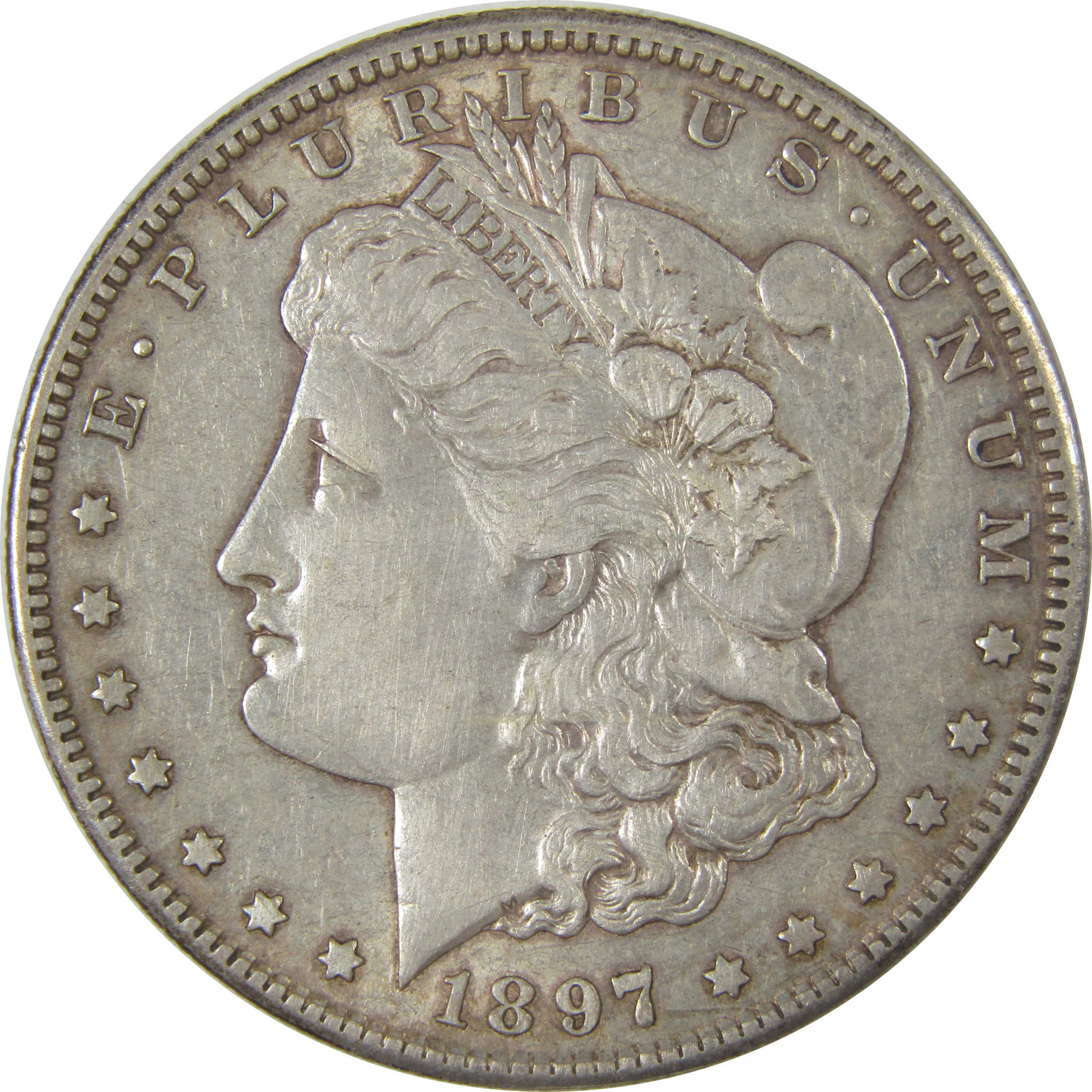1897 S Morgan Dollar XF EF Extremely Fine Details Silver SKU:I23187