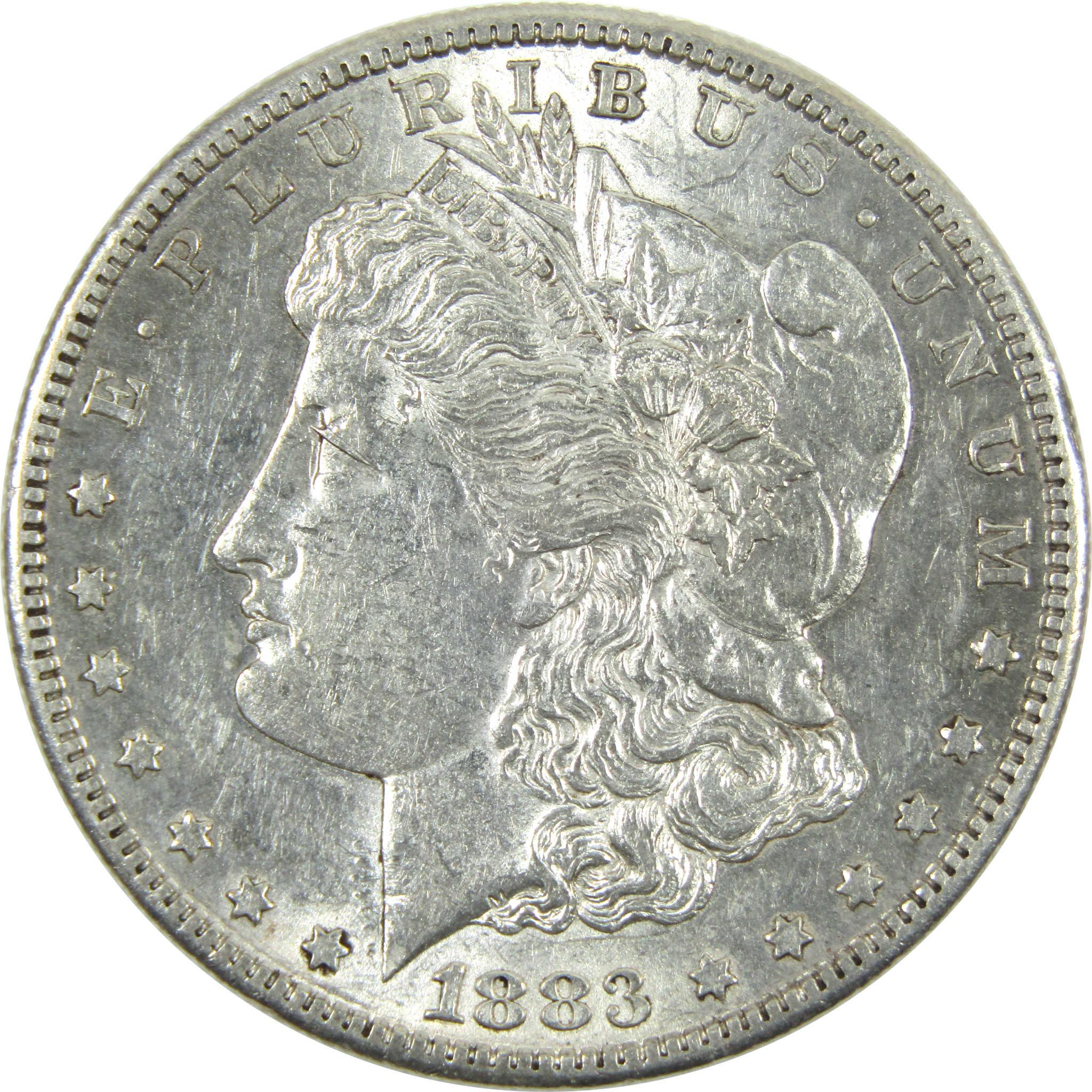 1883 Morgan Dollar BU Choice Uncirculated Silver $1 Coin SKU:I14447 - Morgan coin - Morgan silver dollar - Morgan silver dollar for sale - Profile Coins & Collectibles