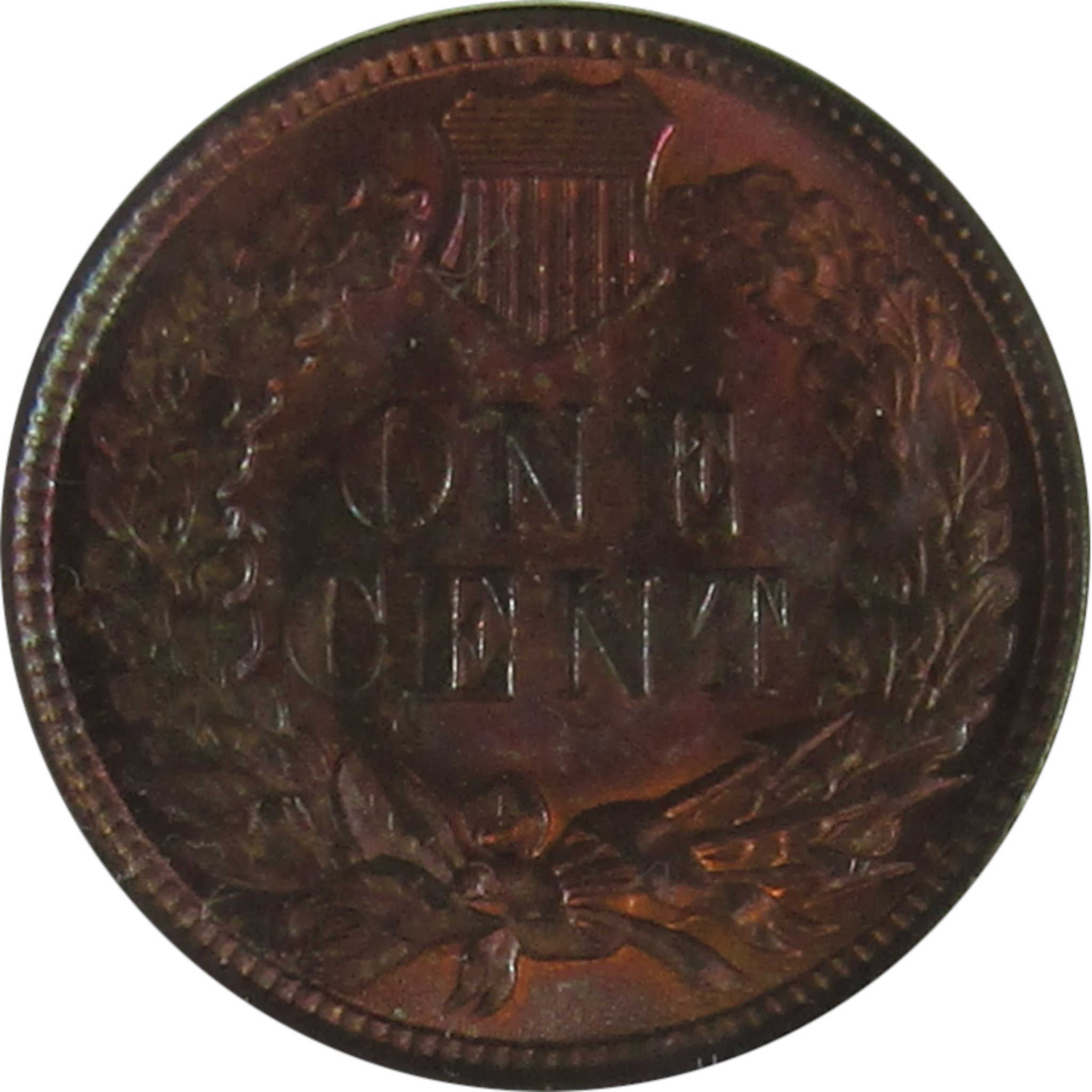 1907 Indian Head Cent MS 63 RB ANACS Penny Uncirculated SKU:I23018