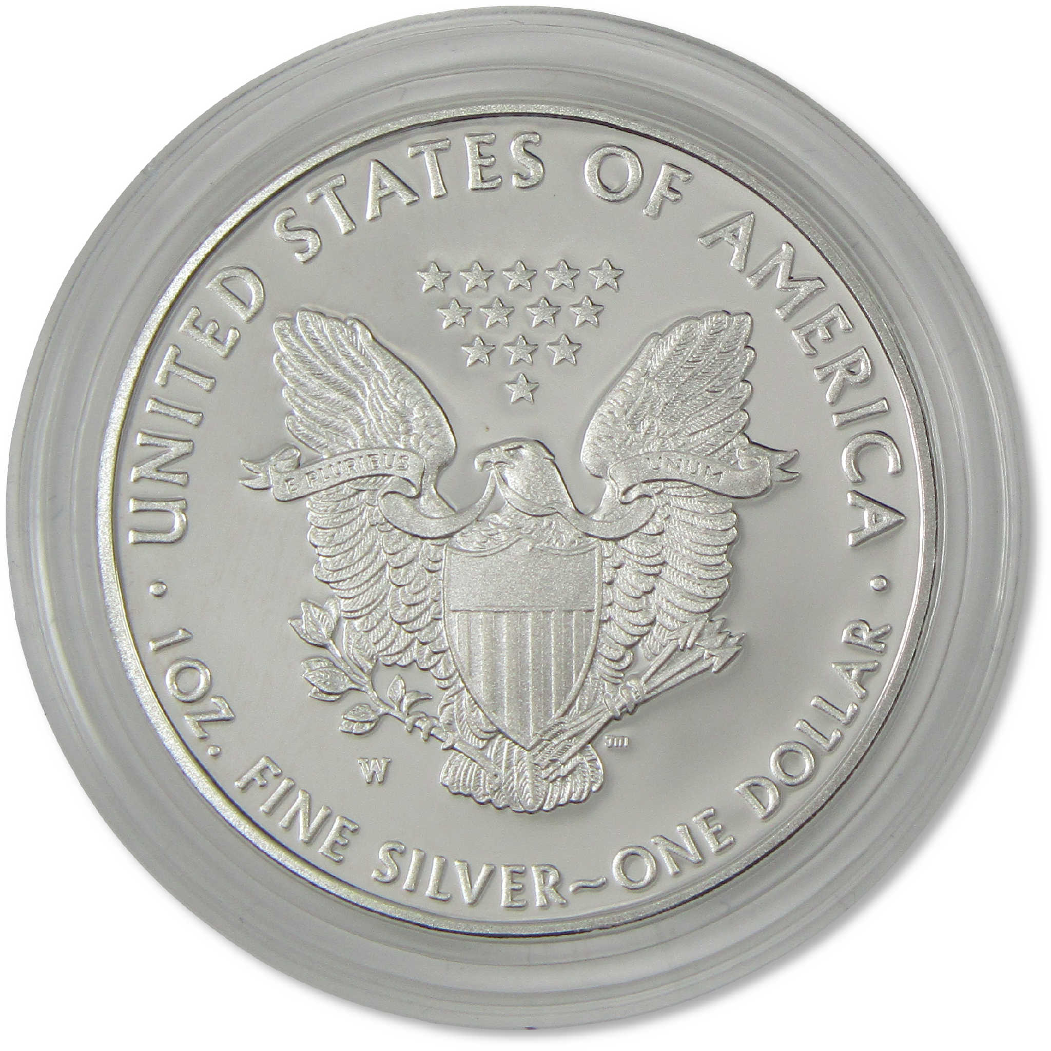 2016 W 30th Anniversary Lettered Edge American Silver Eagle Proof OGP