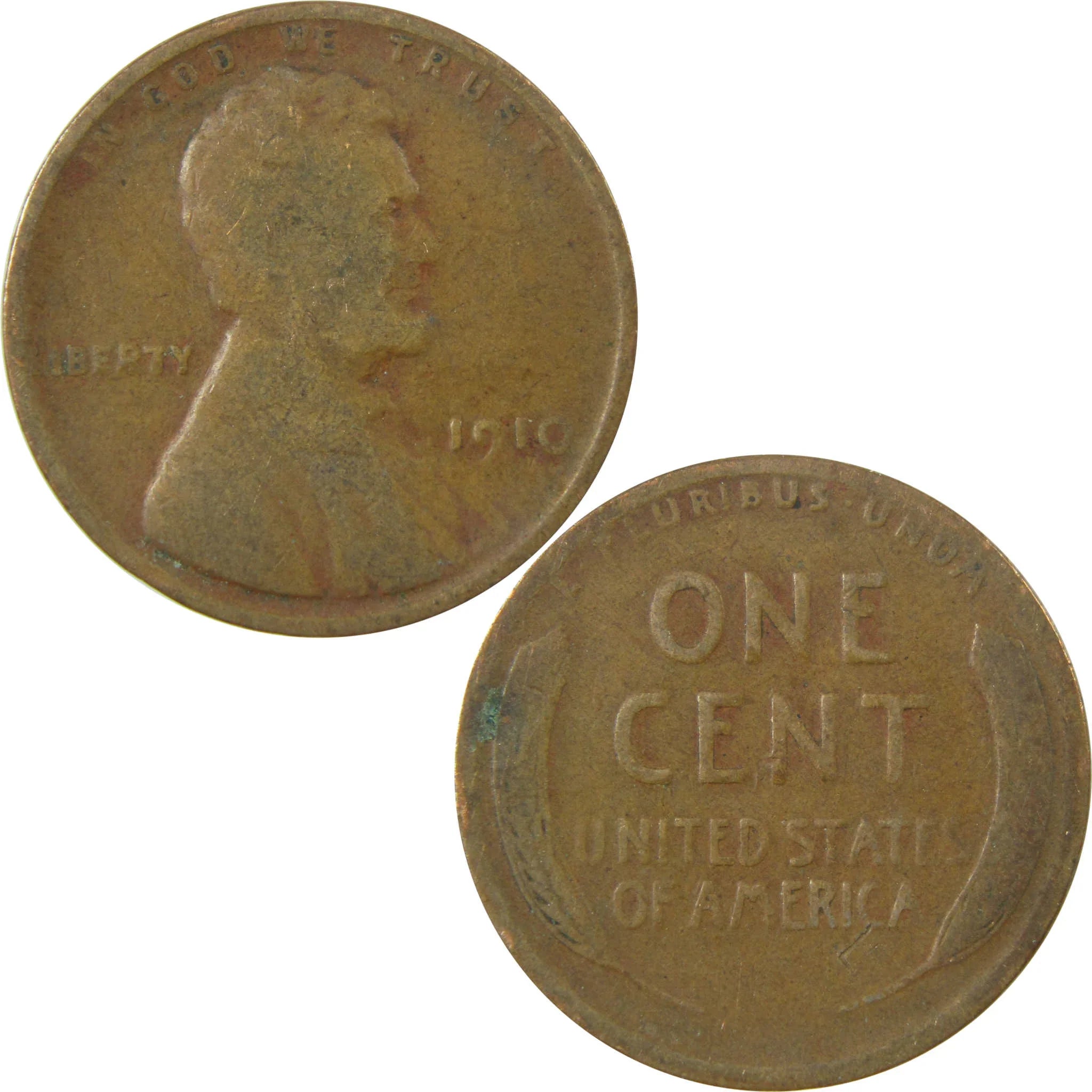 1910 Lincoln Wheat Cent G Good Penny 1c Coin SKU:I26691