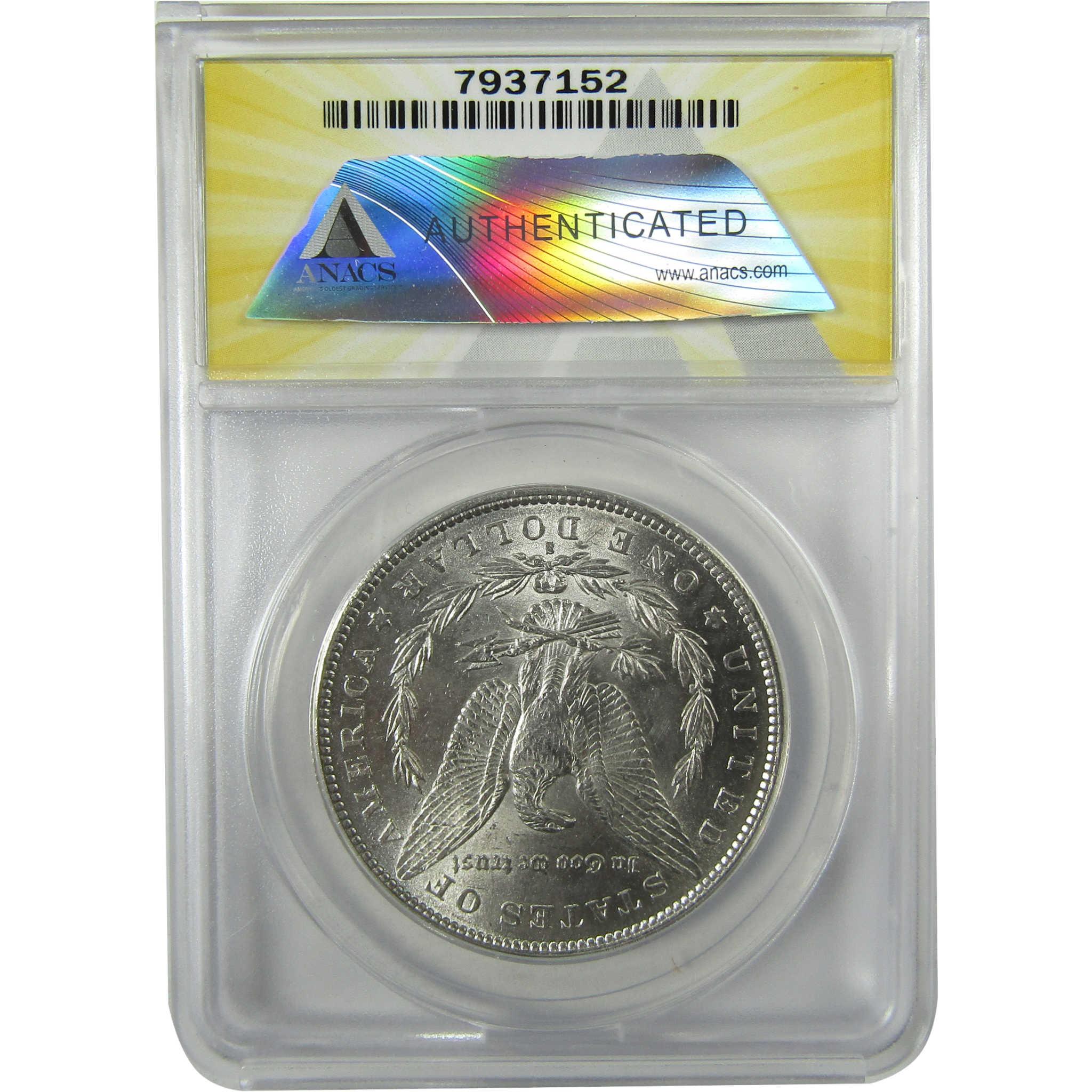 1891 S Morgan Silver Dollar AU 58 ANACS $1 Coin Collectible SKU:I27967 - Morgan coin - Morgan silver dollar - Morgan silver dollar for sale - Profile Coins & Collectibles