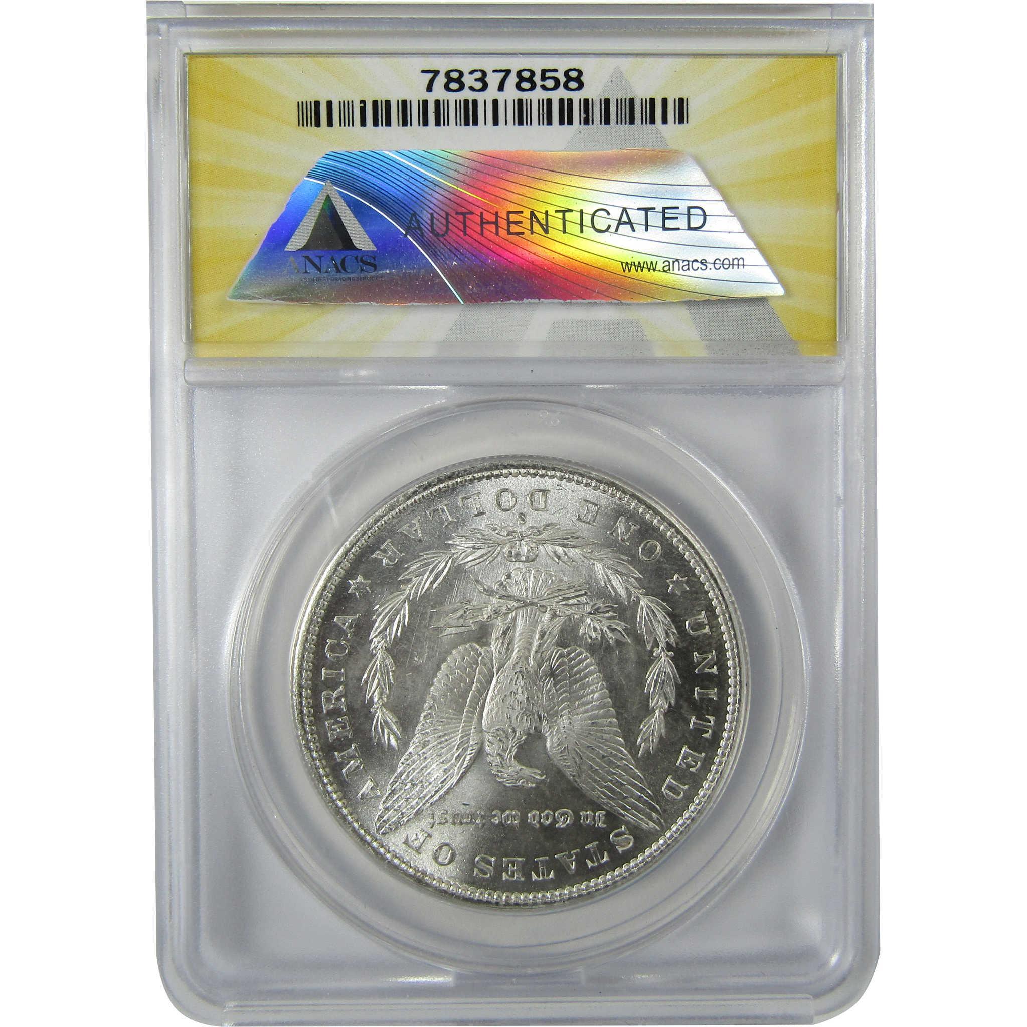 1879 S Rev 79 Morgan Silver Dollar MS 62 ANACS Uncirculated SKU:CP608 - Morgan coin - Morgan silver dollar - Morgan silver dollar for sale - Profile Coins & Collectibles