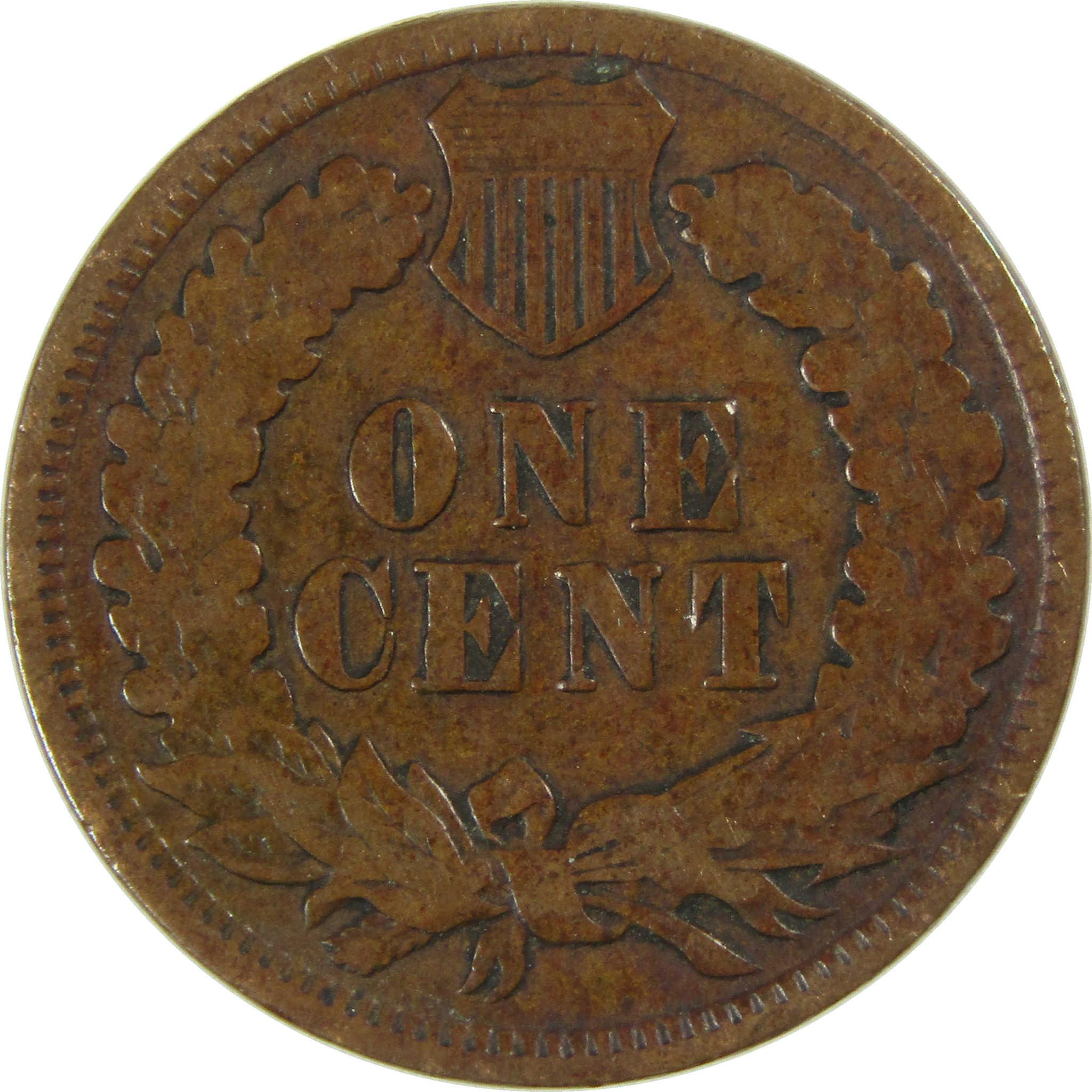 1899 Indian Head Cent G Good Penny 1c Coin Collectible SKU:I26812