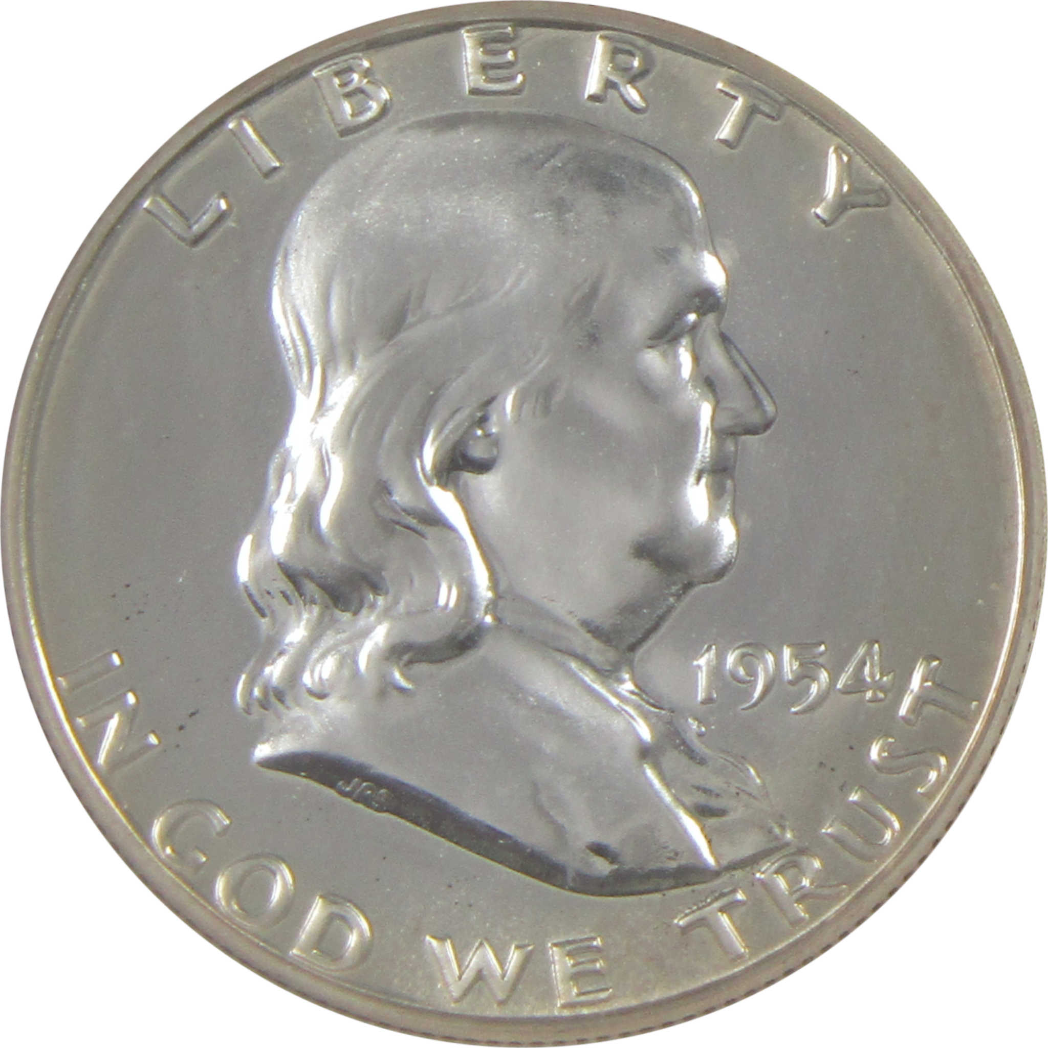 1954 Franklin Half Dollar PF 68 NGC Silver Proof 50c Coin SKU:I23447