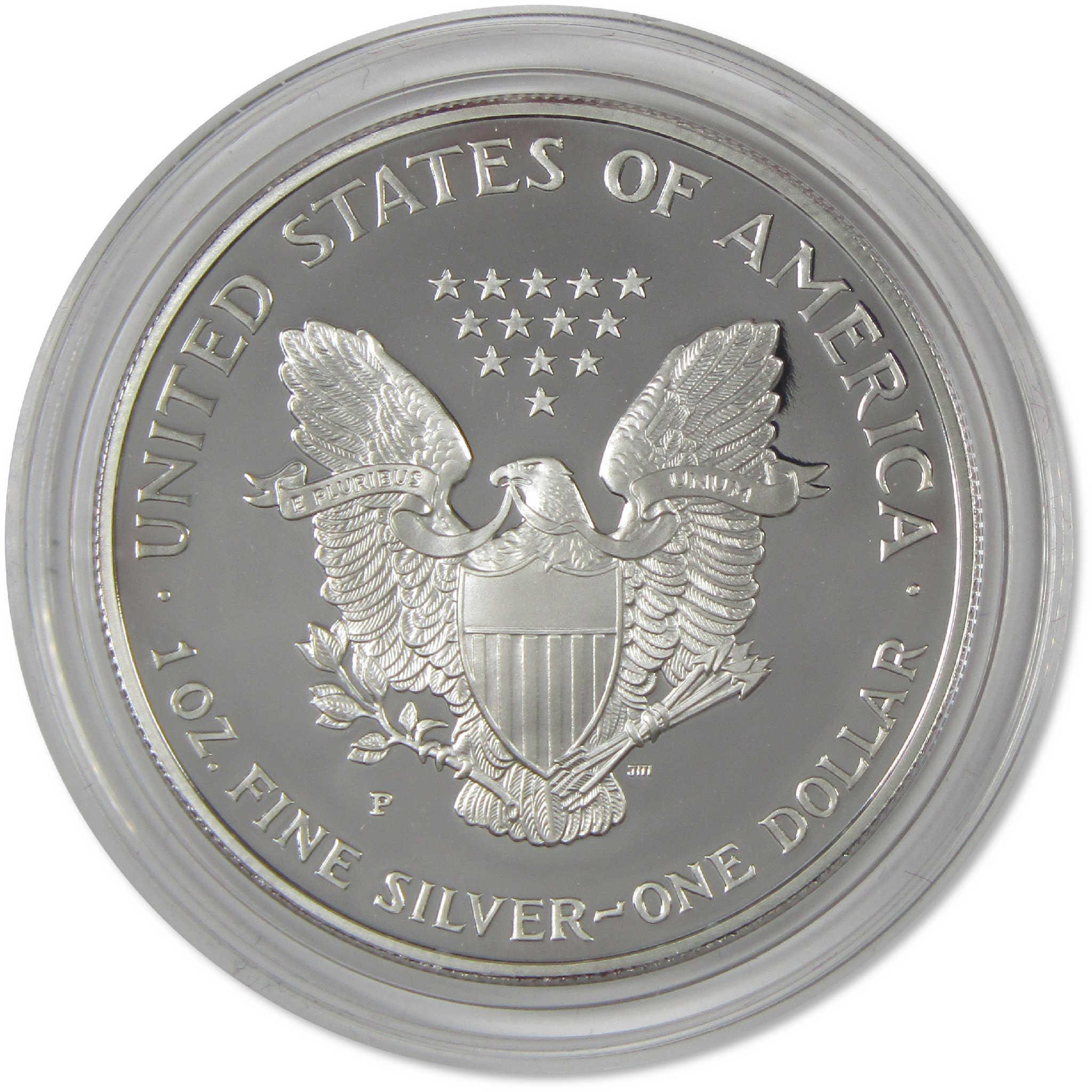 1995 P American Silver Eagle Bullion Proof $1 Coin Collectible OGP COA