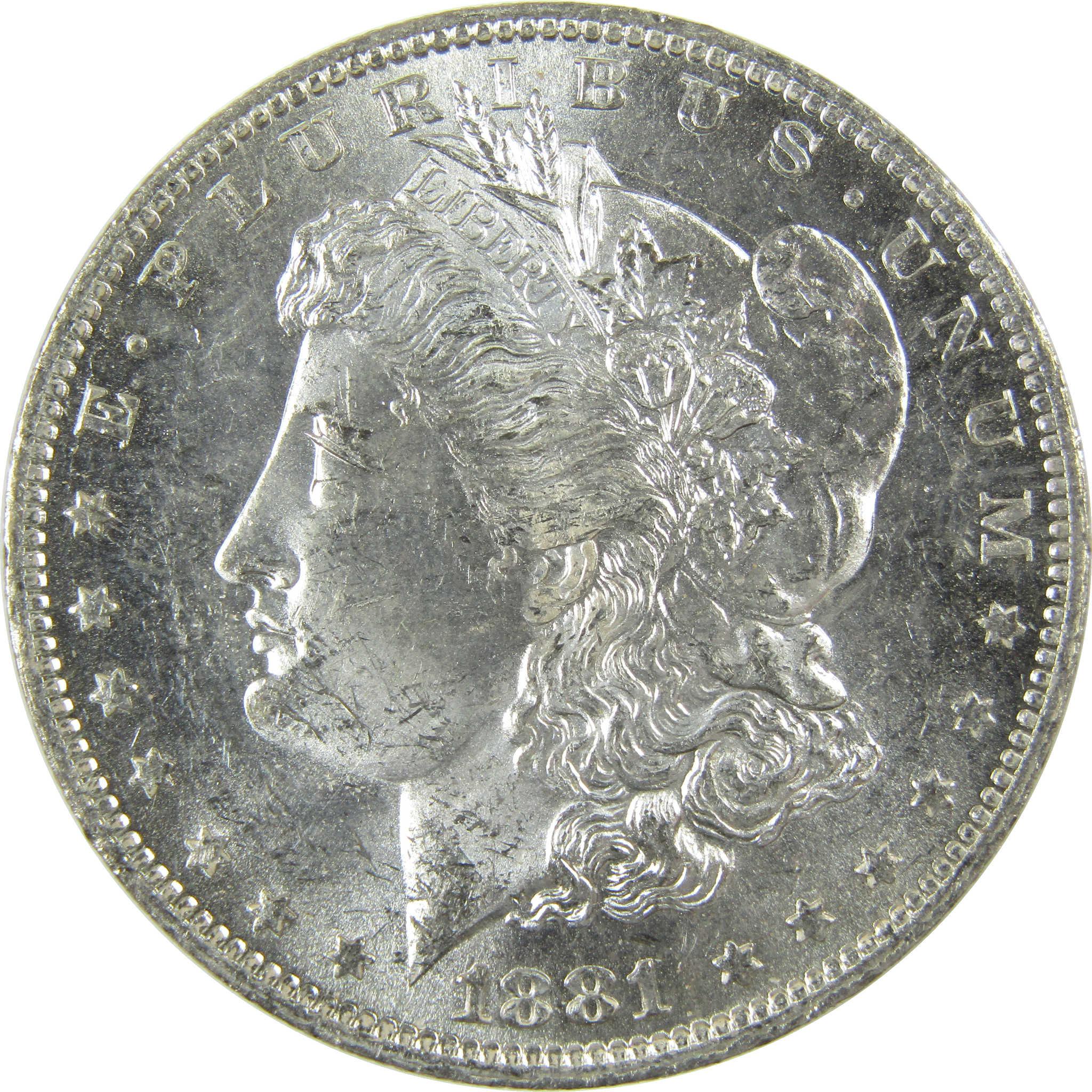 1881 O Morgan Silver Dollar Uncirculated Mint State $1 Coin SKU:I27694 - Morgan coin - Morgan silver dollar - Morgan silver dollar for sale - Profile Coins & Collectibles