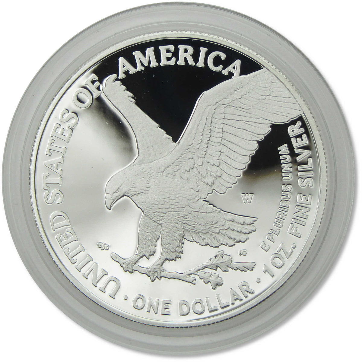 2022 W American Silver Eagle Proof $1 Coin Collectible OGP COA