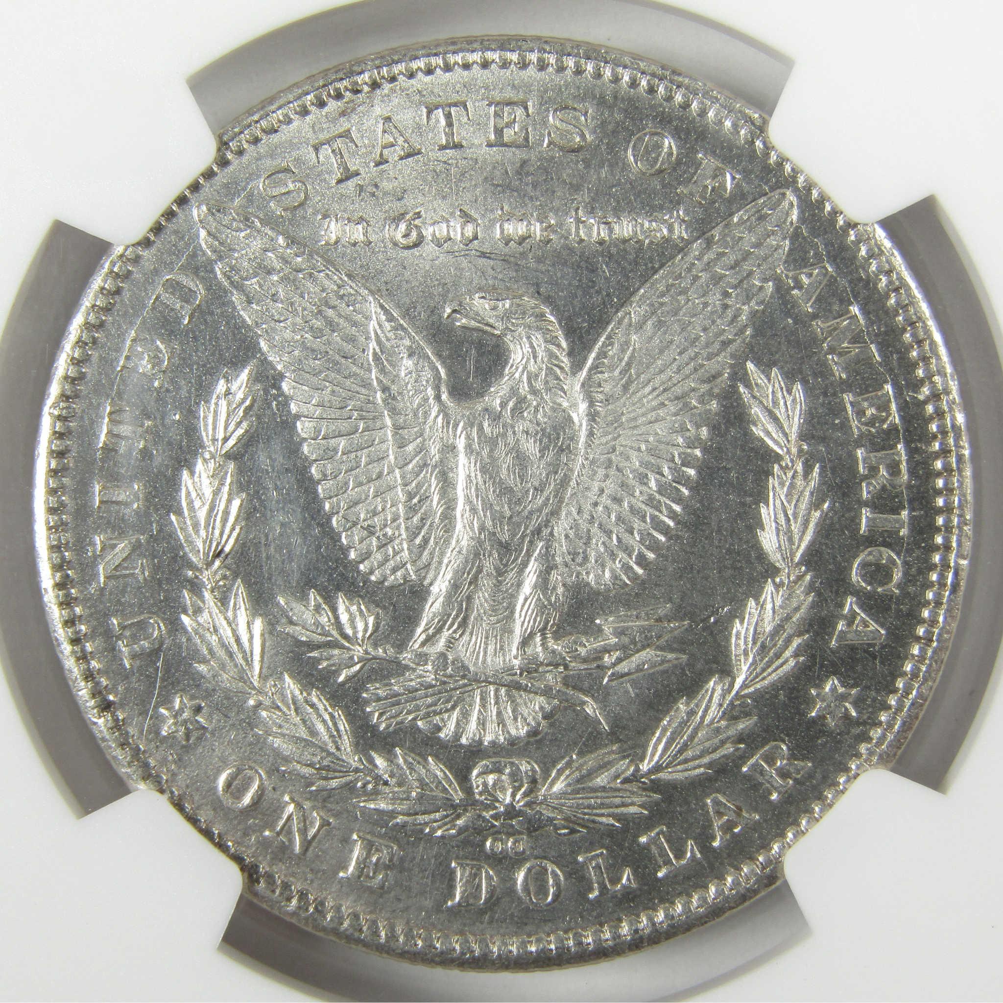 1878 CC Morgan Silver Dollar Uncirculated Details NGC SKU:I27827 - Morgan coin - Morgan silver dollar - Morgan silver dollar for sale - Profile Coins & Collectibles