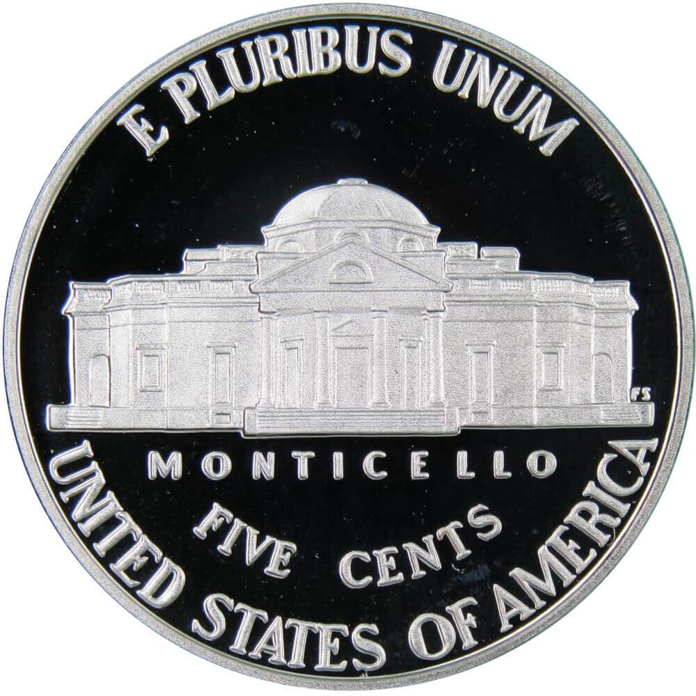 2016 S Jefferson Nickel Proof 5c Coin Collectible