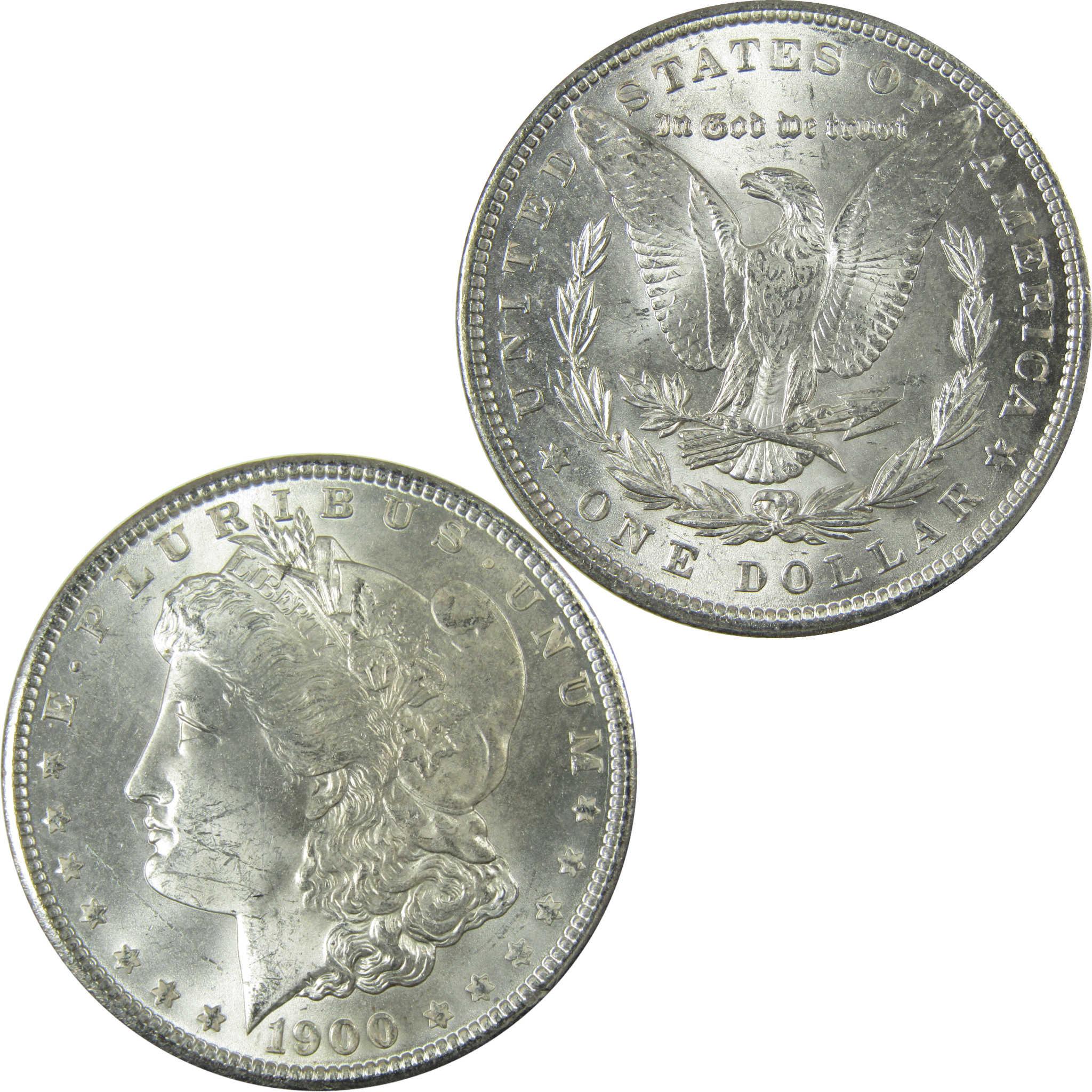 1900 Morgan Silver Dollar Uncirculated Mint State $1 Coin SKU:I27736 - Morgan coin - Morgan silver dollar - Morgan silver dollar for sale - Profile Coins & Collectibles