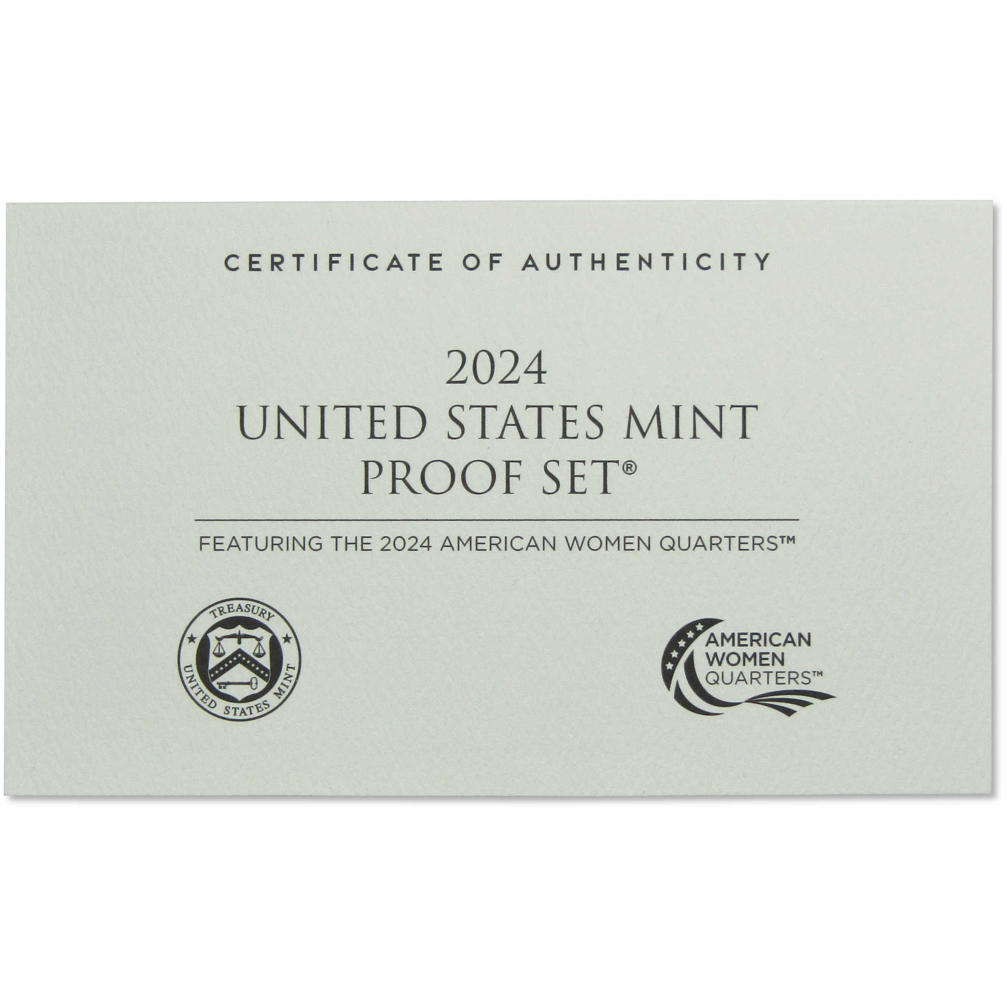 2024 Clad Proof Set U.S. Mint Original Government Packaging OGP COA