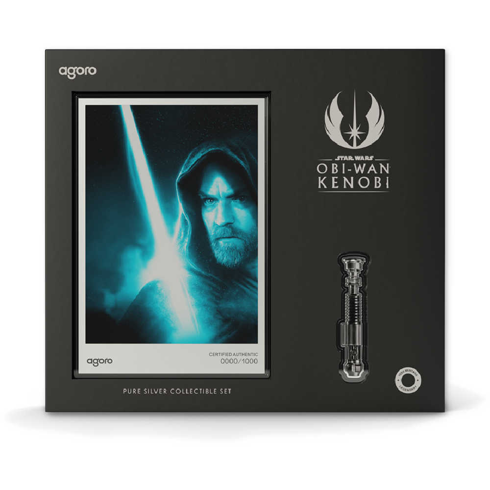 2026 Star Wars Kenobi Lightsaber Silver Coin and Foil Set SKU:OPC272