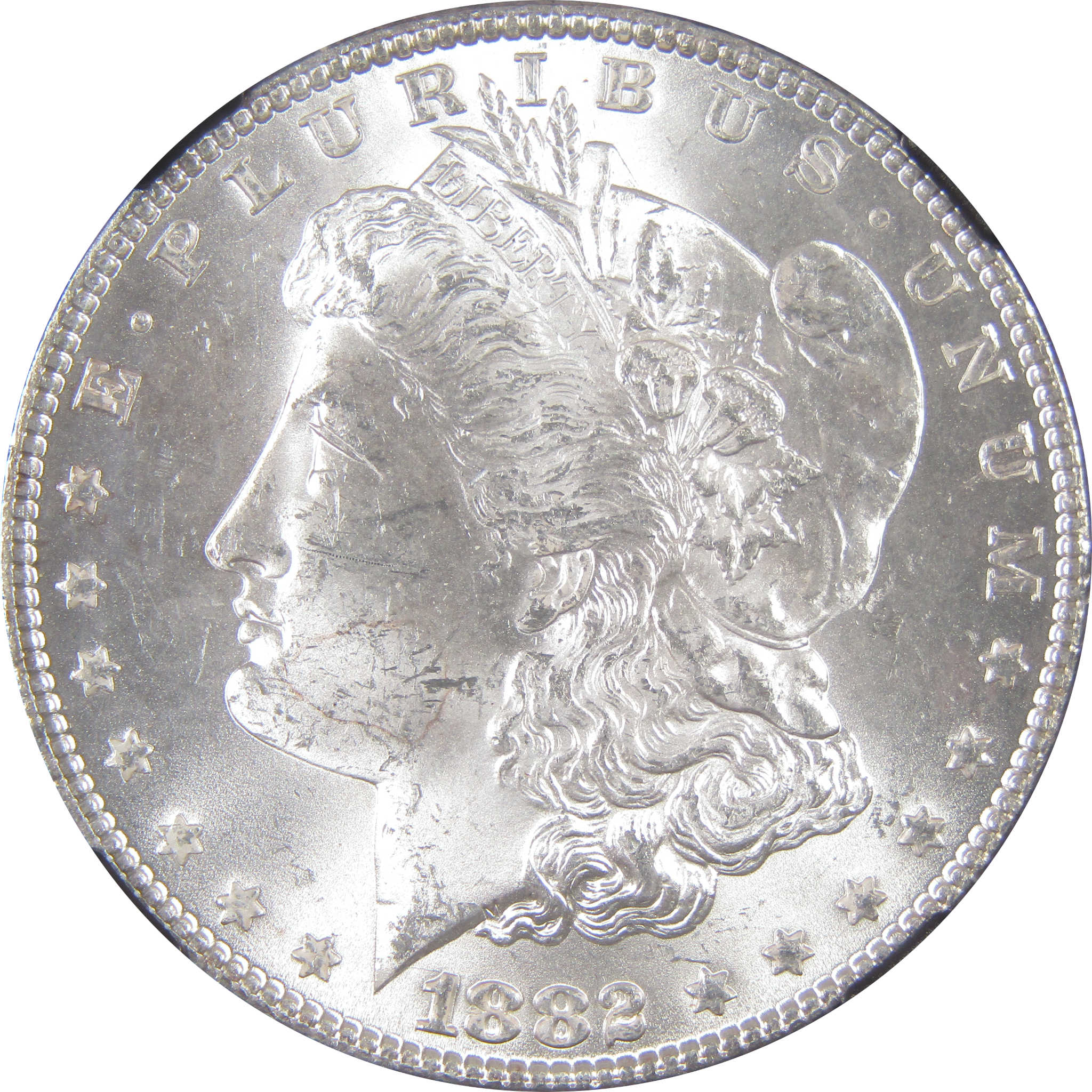 1882 Morgan Dollar MS 63 NGC Silver Original Bag Fragment SKU:I18279 - Morgan coin - Morgan silver dollar - Morgan silver dollar for sale - Profile Coins & Collectibles