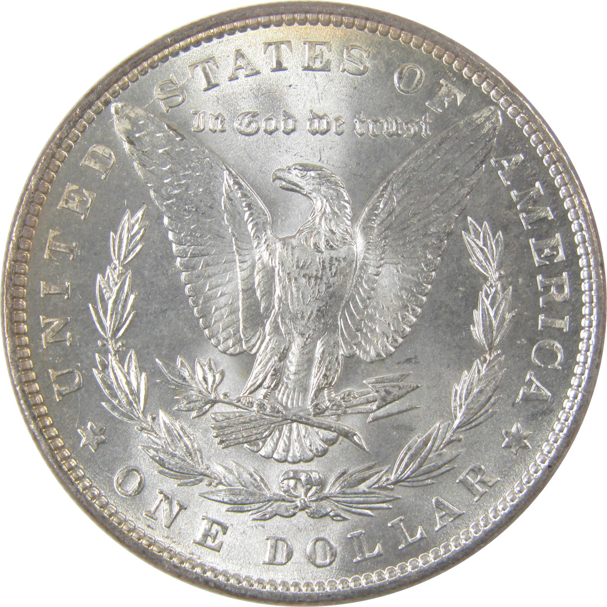 1886 Morgan Silver Dollar Uncirculated Mint State Toned SKU:I24415