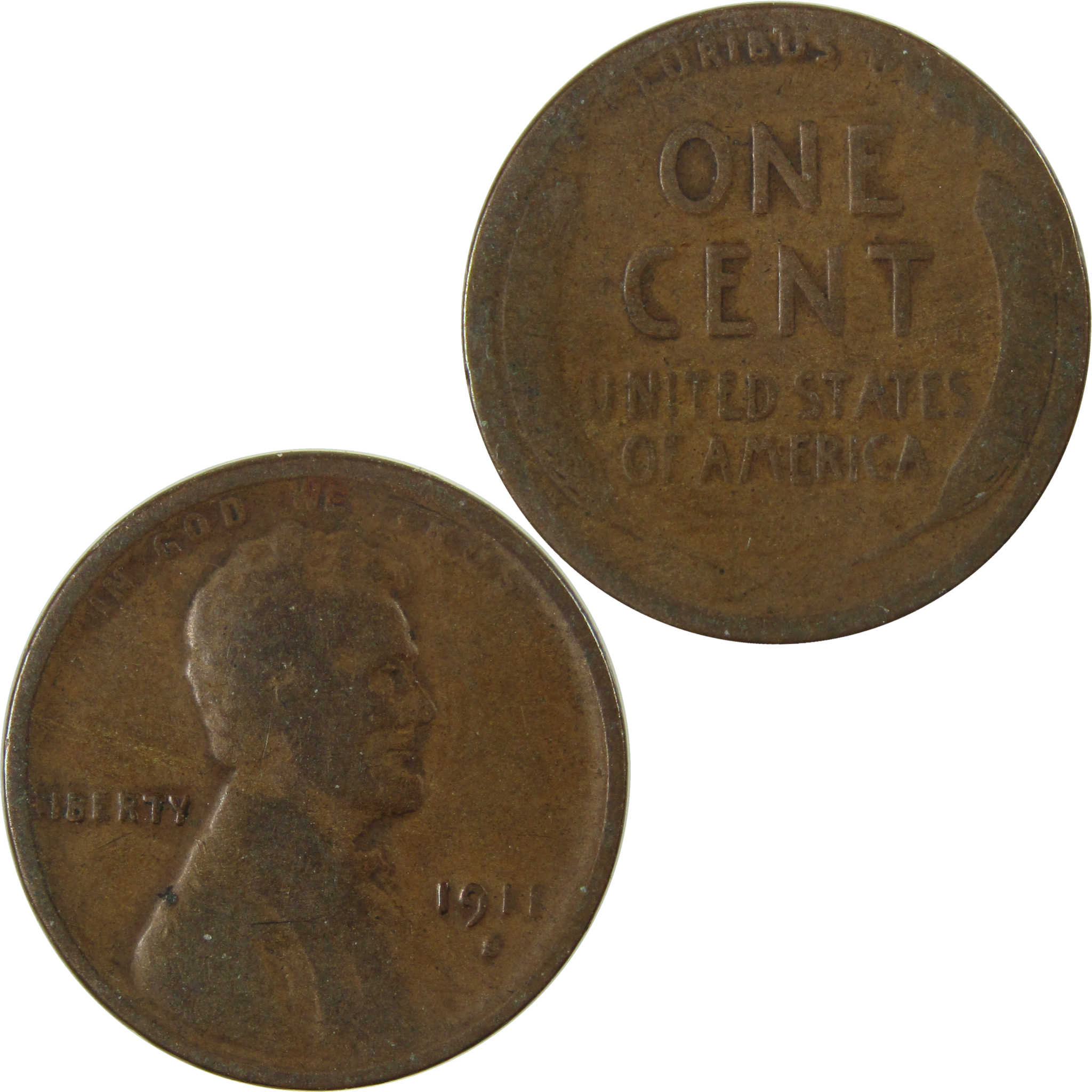 1911 S Lincoln Wheat Cent G Good Penny 1c Coin SKU:I27666