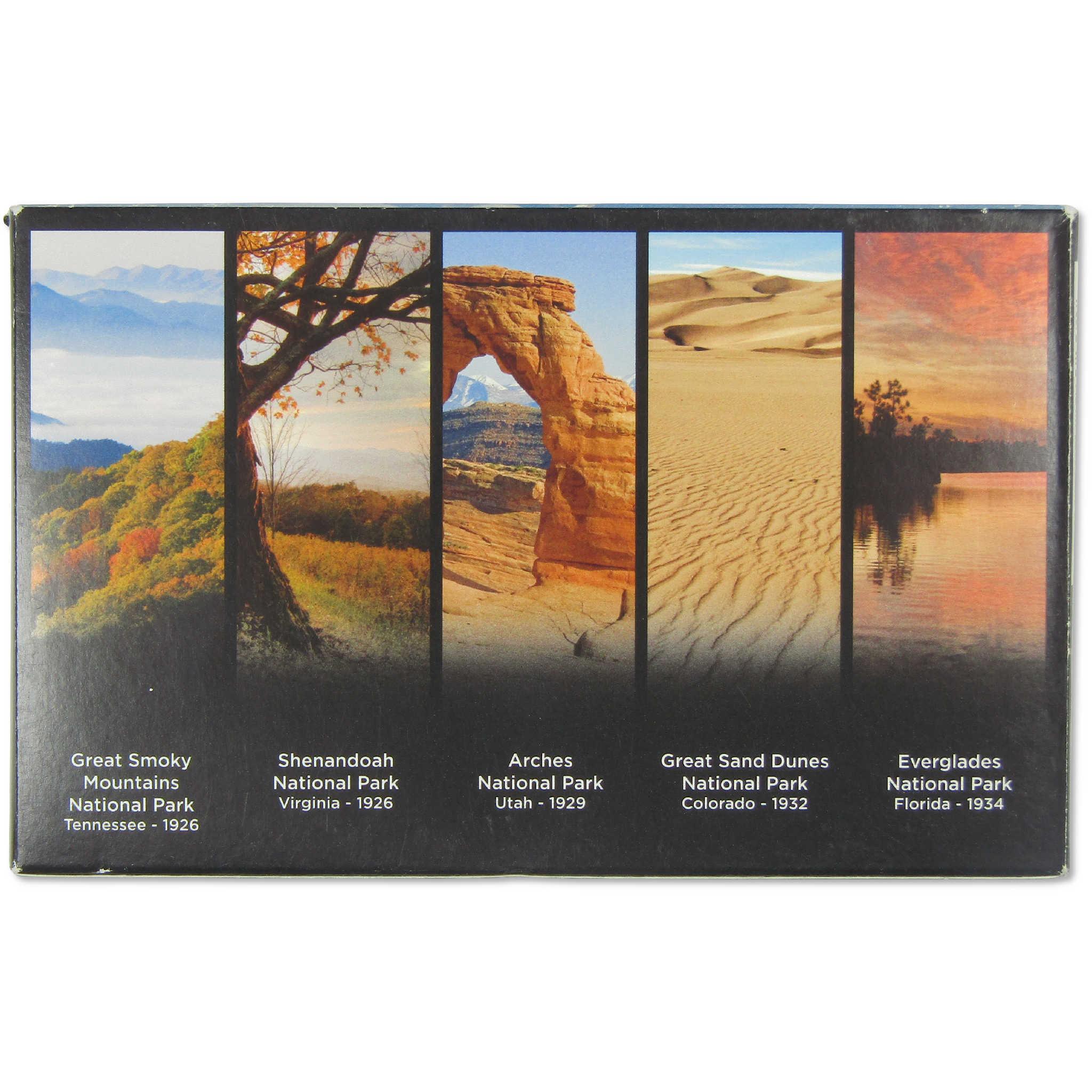 2014 America the Beautiful Quarter Silver Proof Set U.S. Mint OGP COA