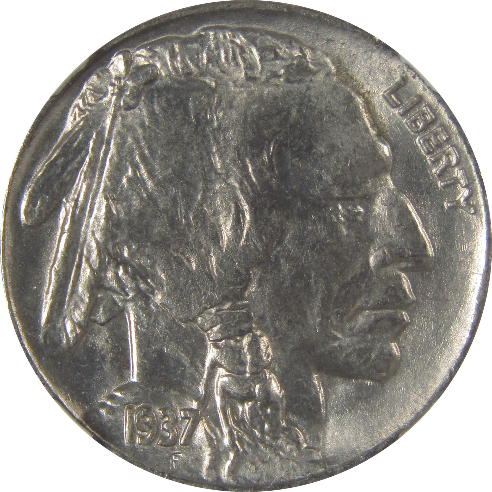 1937 Indian Head Buffalo Nickel MS 66 NGC Bag Fragment SKU:I22657