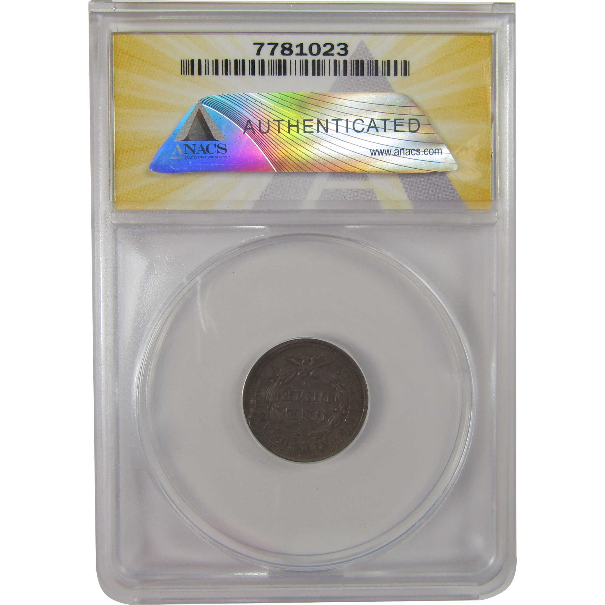 1852 O Seated Liberty Dime AU 55 ANACS Silver 10c Coin SKU:I20929