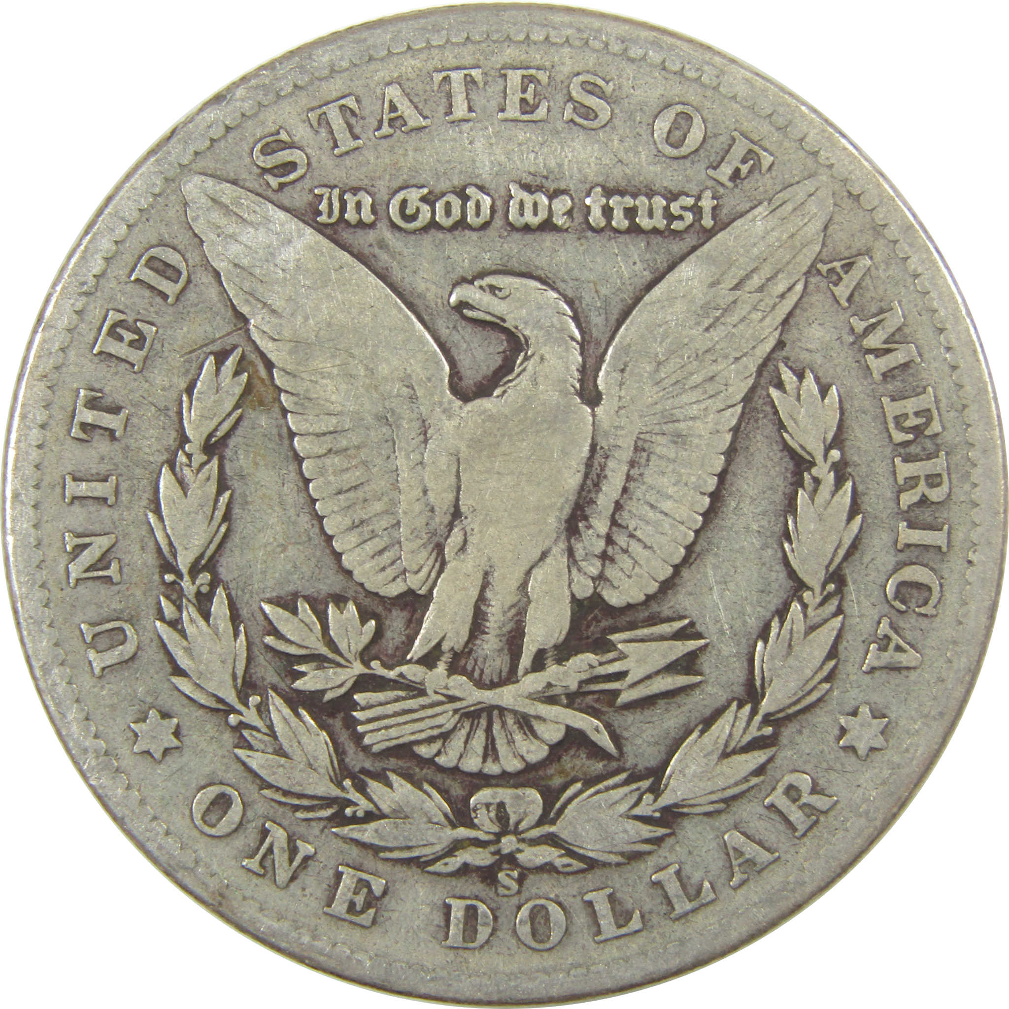 1904 S Morgan Dollar VG Very Good Silver $1 Coin SKU:I22436 - Morgan coin - Morgan silver dollar - Morgan silver dollar for sale - Profile Coins & Collectibles