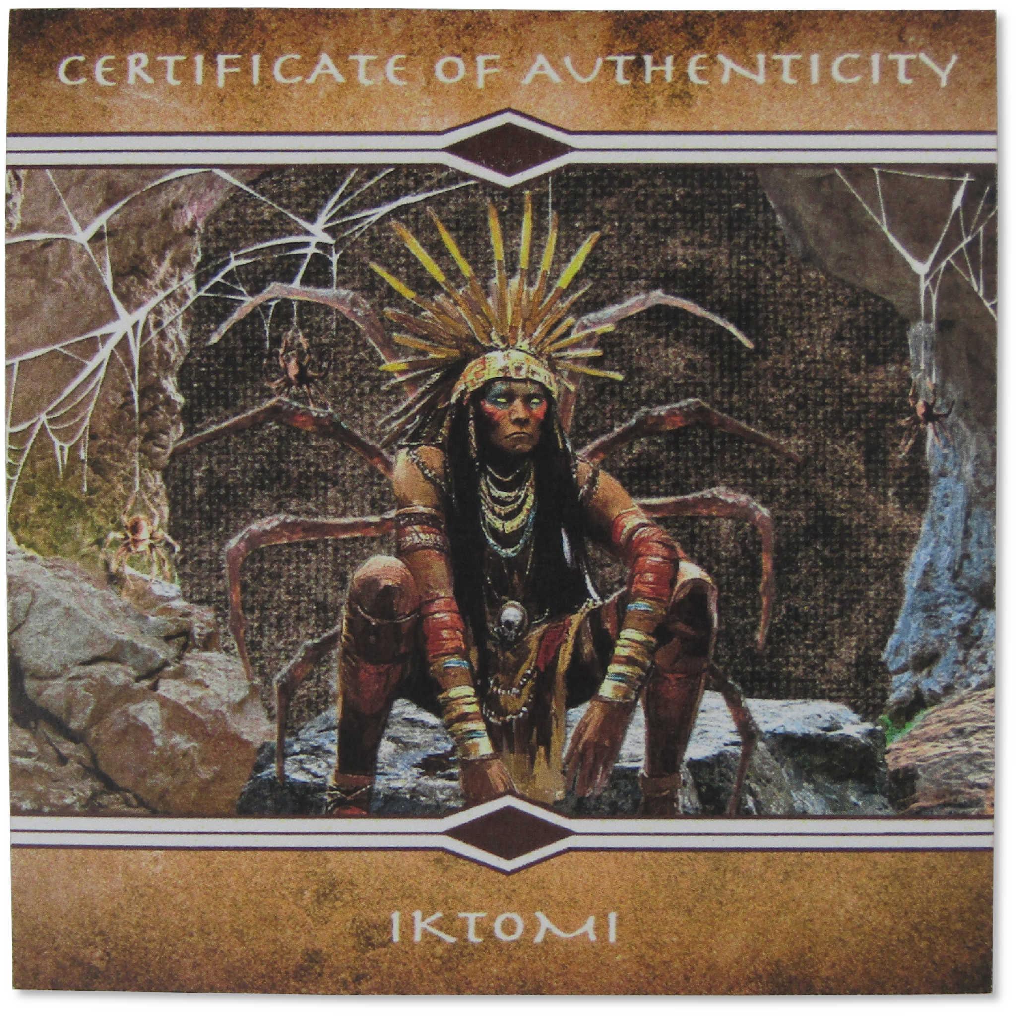 2025 Native American Mesa Grande Iktomi 5oz Copper Proof-Like $1 Coin