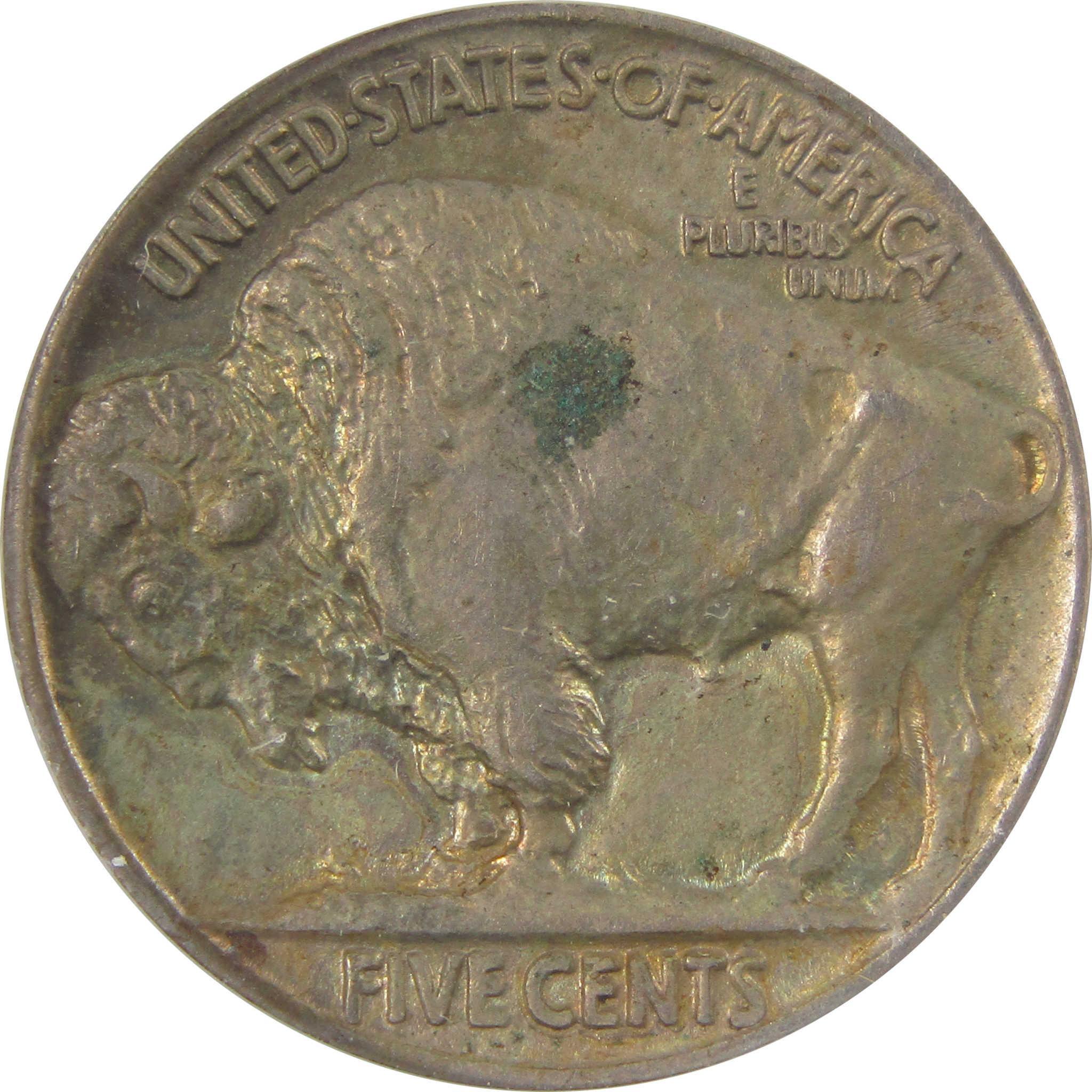 1923 Indian Head Buffalo Nickel AU 55 Details ANACS 5c Coin SKU:I25477