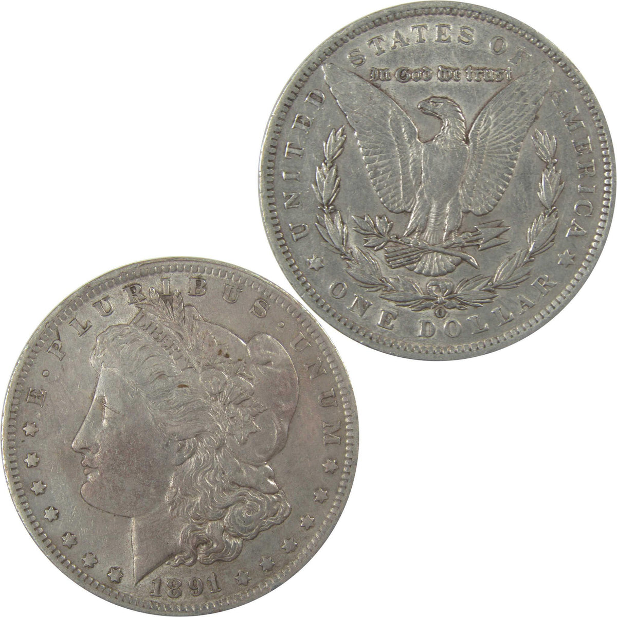 1891 O Morgan Silver Dollar XF EF Extremely Fine $1 Coin SKU:I23952 - Morgan coin - Morgan silver dollar - Morgan silver dollar for sale - Profile Coins & Collectibles
