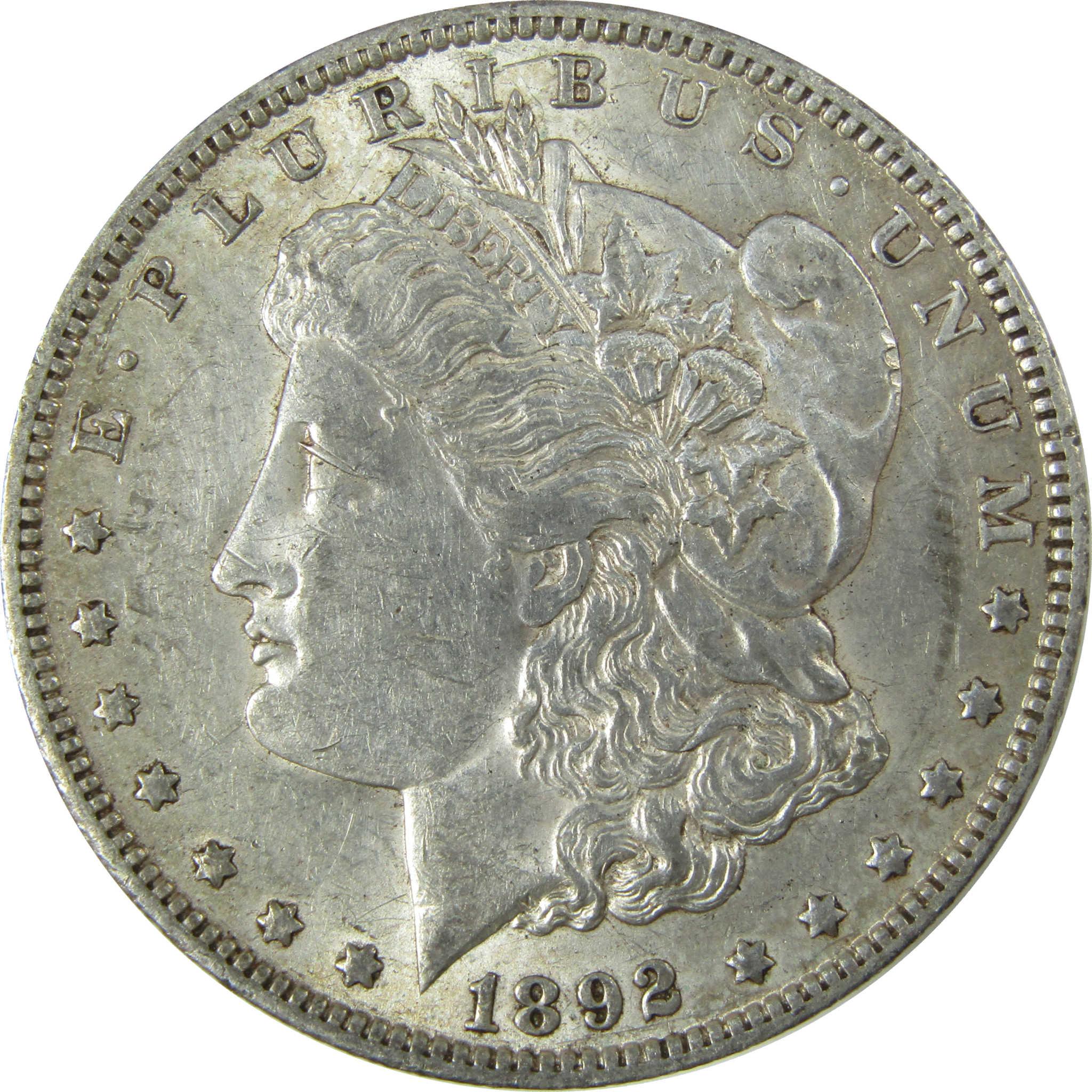 1892 O Morgan Silver Dollar XF EF Extremely Fine $1 Coin SKU:I26057 - Morgan coin - Morgan silver dollar - Morgan silver dollar for sale - Profile Coins & Collectibles