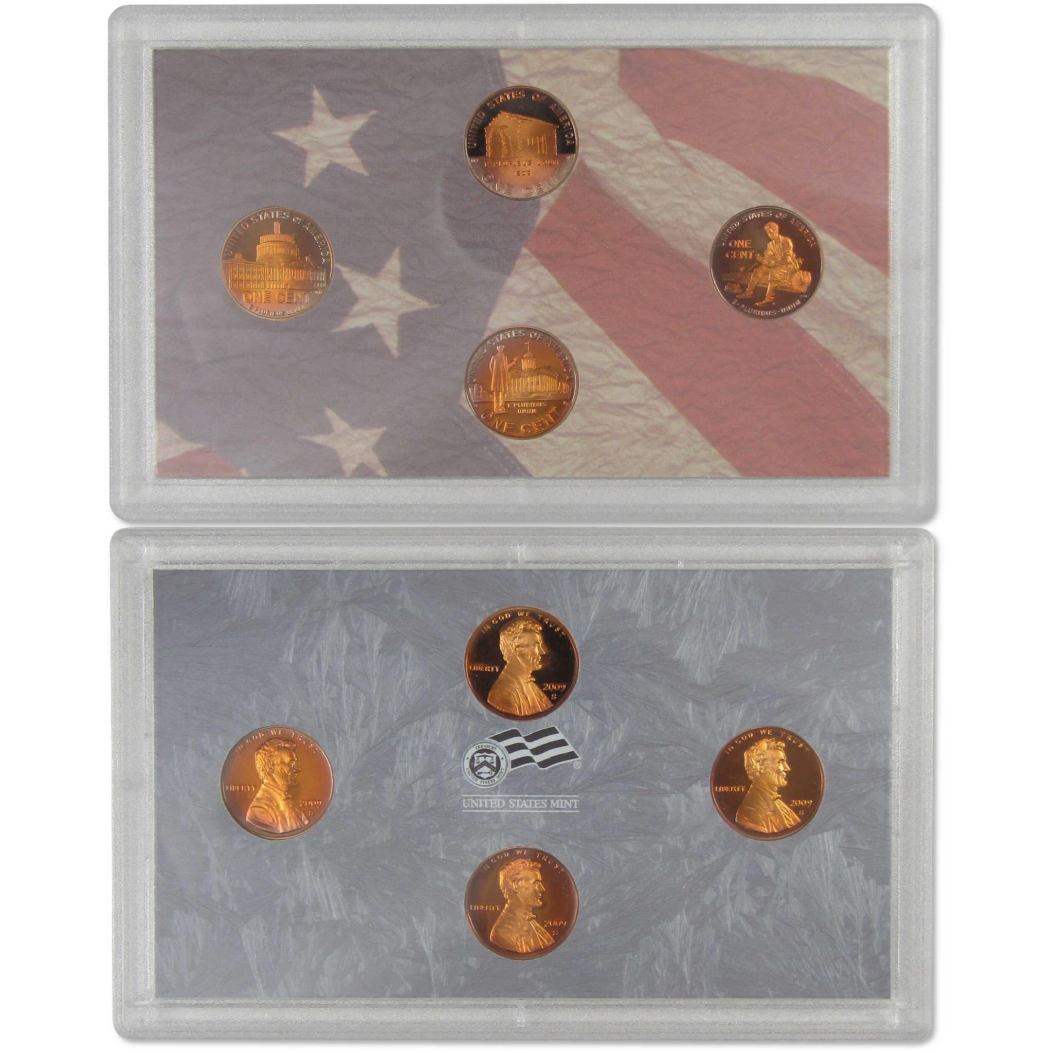 2009 Silver Proof Set U.S. Mint Original Government Packaging OGP COA