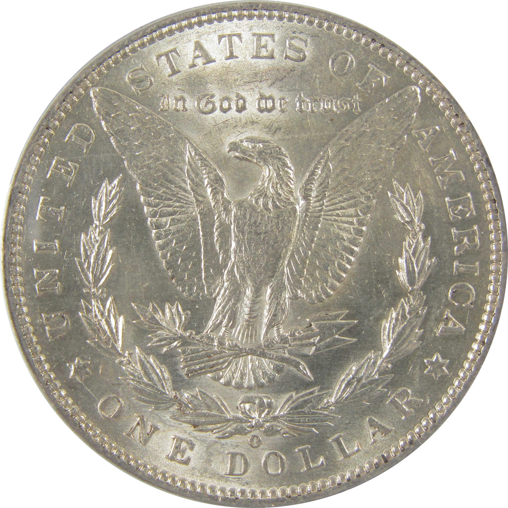 1896 O Morgan Dollar MS 60 Details ANACS Silver $1 Coin SKU:I18999 - Morgan coin - Morgan silver dollar - Morgan silver dollar for sale - Profile Coins & Collectibles