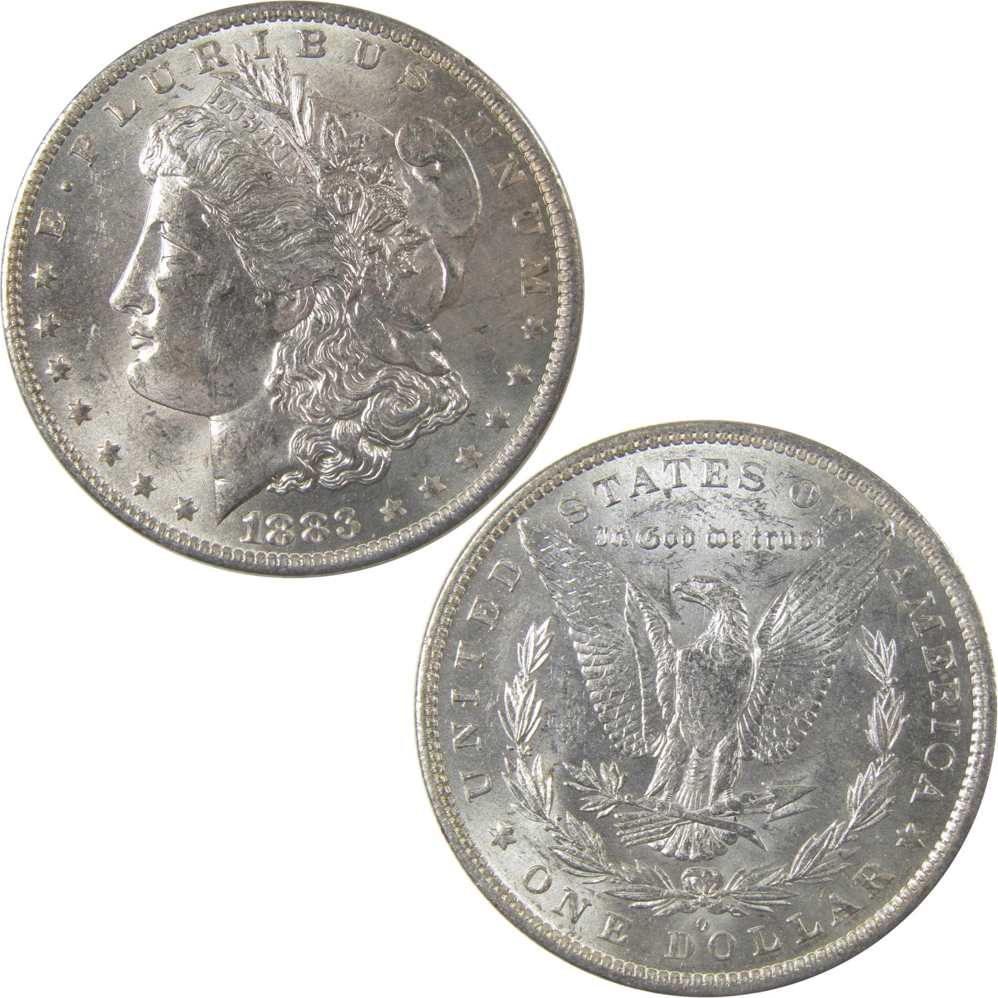 1883 O Morgan Silver Dollar Uncirculated Mint State Toned SKU:I24844