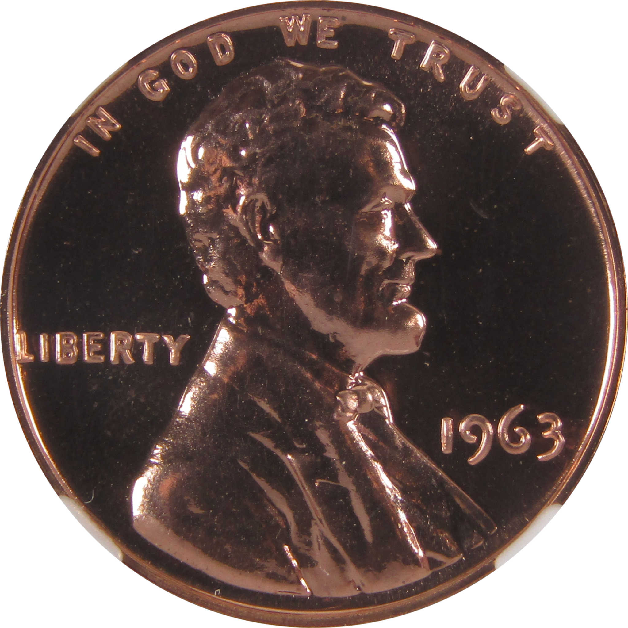 1963 Lincoln Memorial Cent PF 68 RD NGC Penny Proof SKU:CPC0207